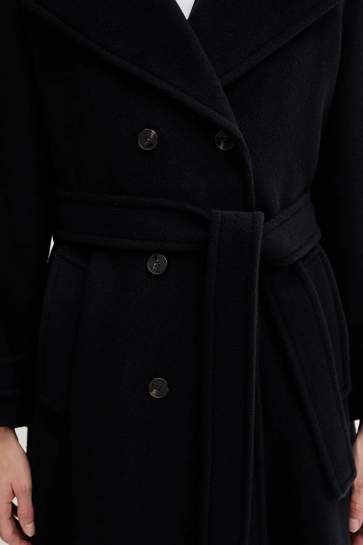 Пальто с добавлением шерсти - фото 5