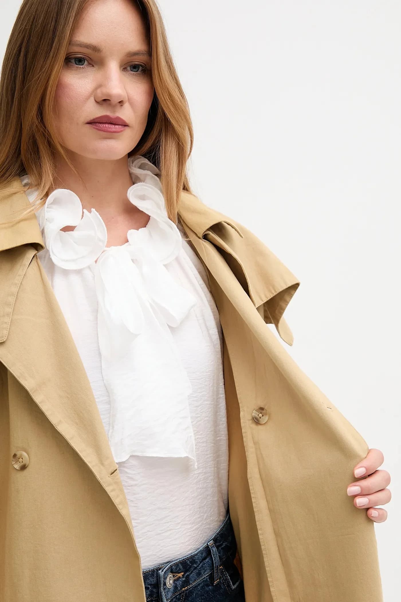 Тренч из хлопка - фото 6