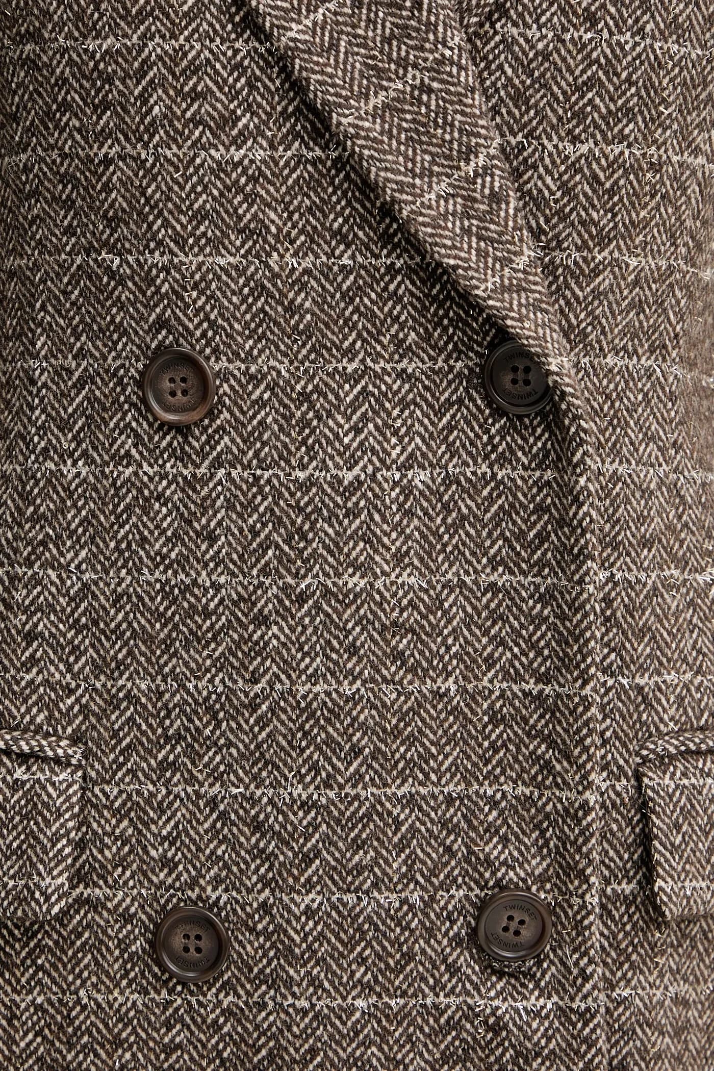 Пальто с добавлением шерсти - фото 5