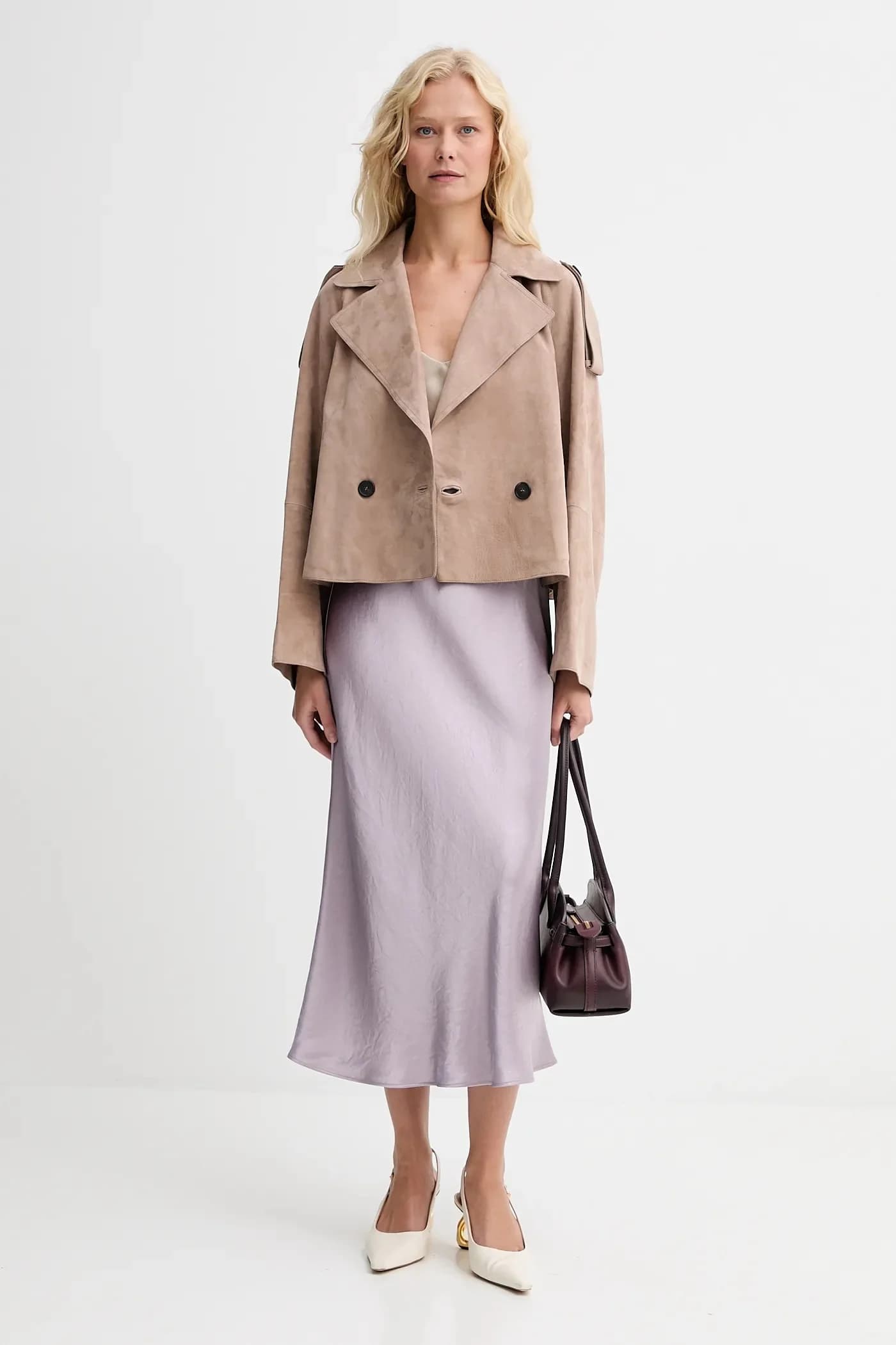 MAGA замшевое пальто - фото 2