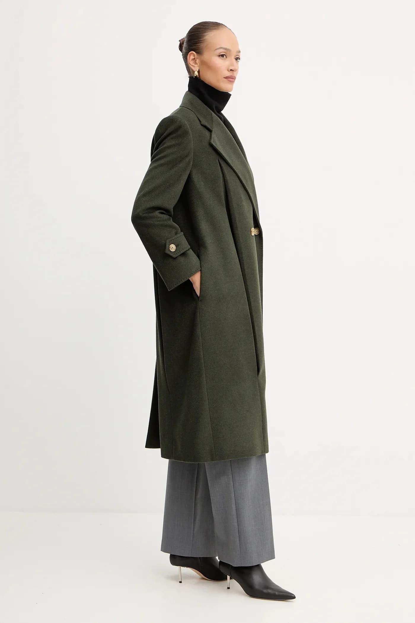 SMALTO шерстяное пальто - фото 4