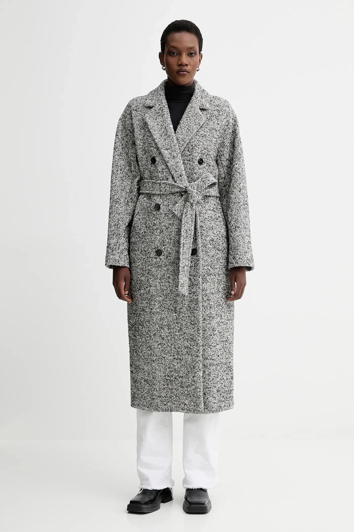 Пальто с добавлением шерсти