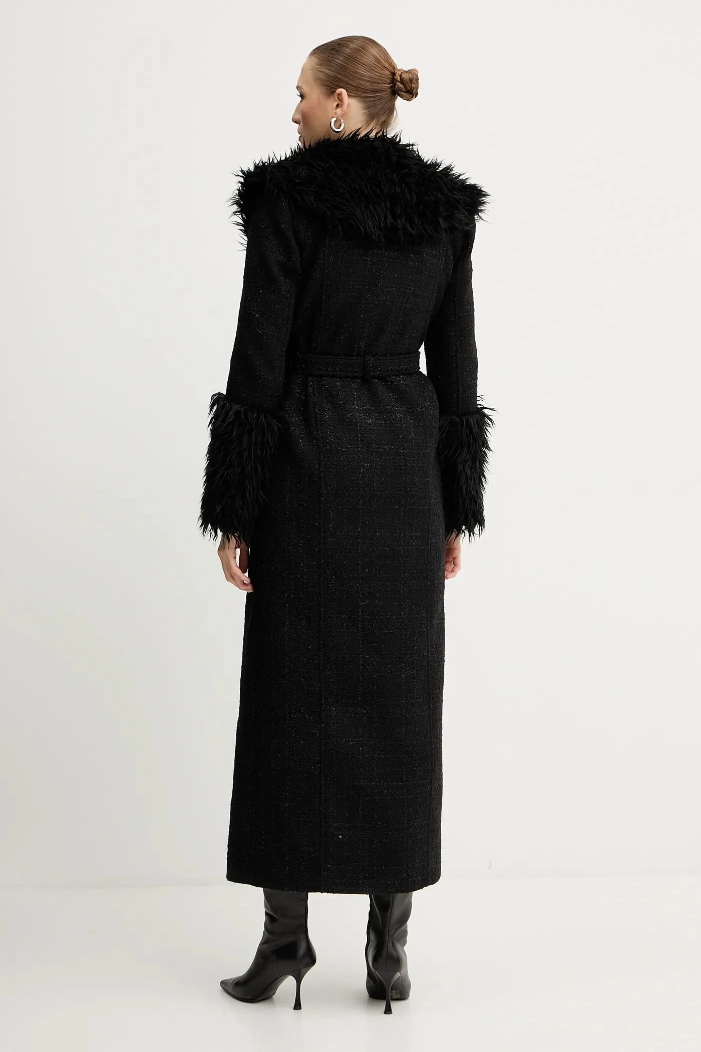 Пальто из смесовой шерсти - фото 3