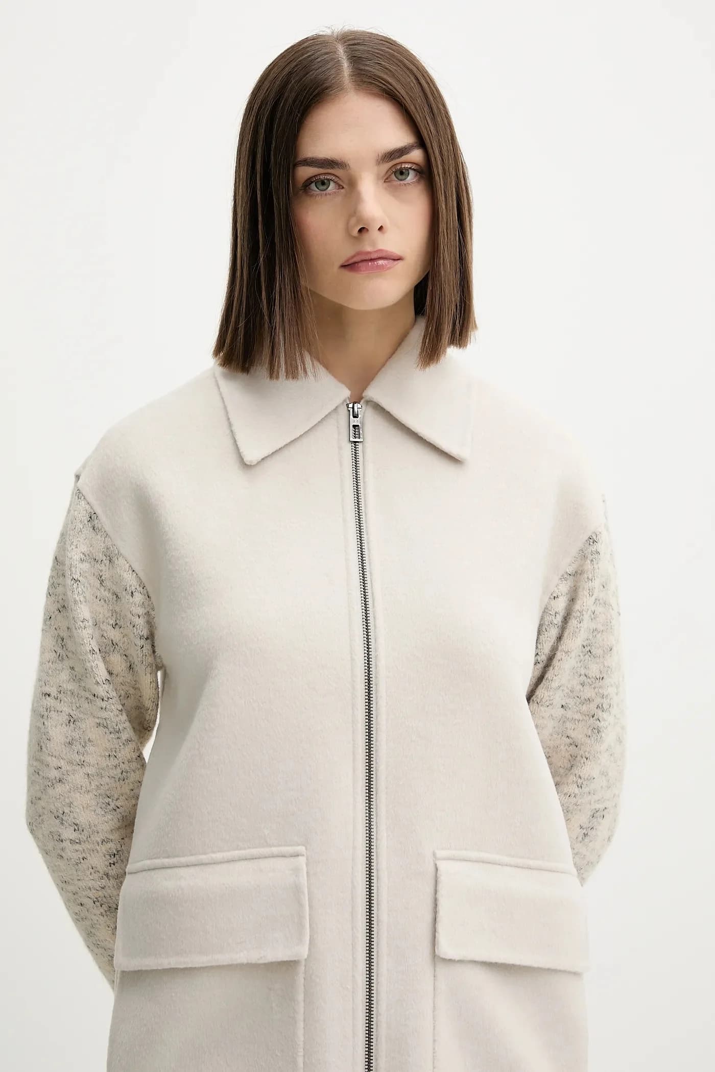 JINU шерстяное пальто - фото 4