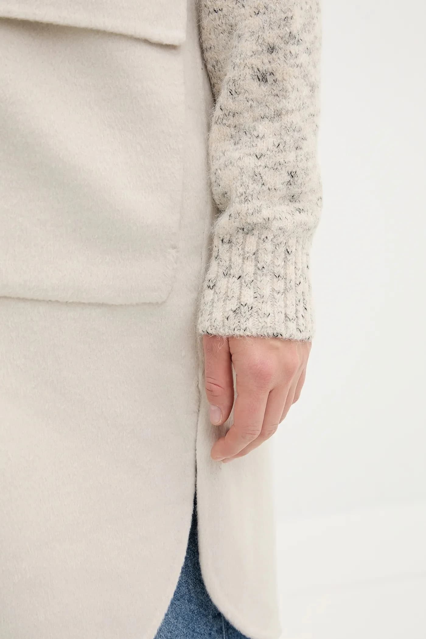 JINU шерстяное пальто - фото 5