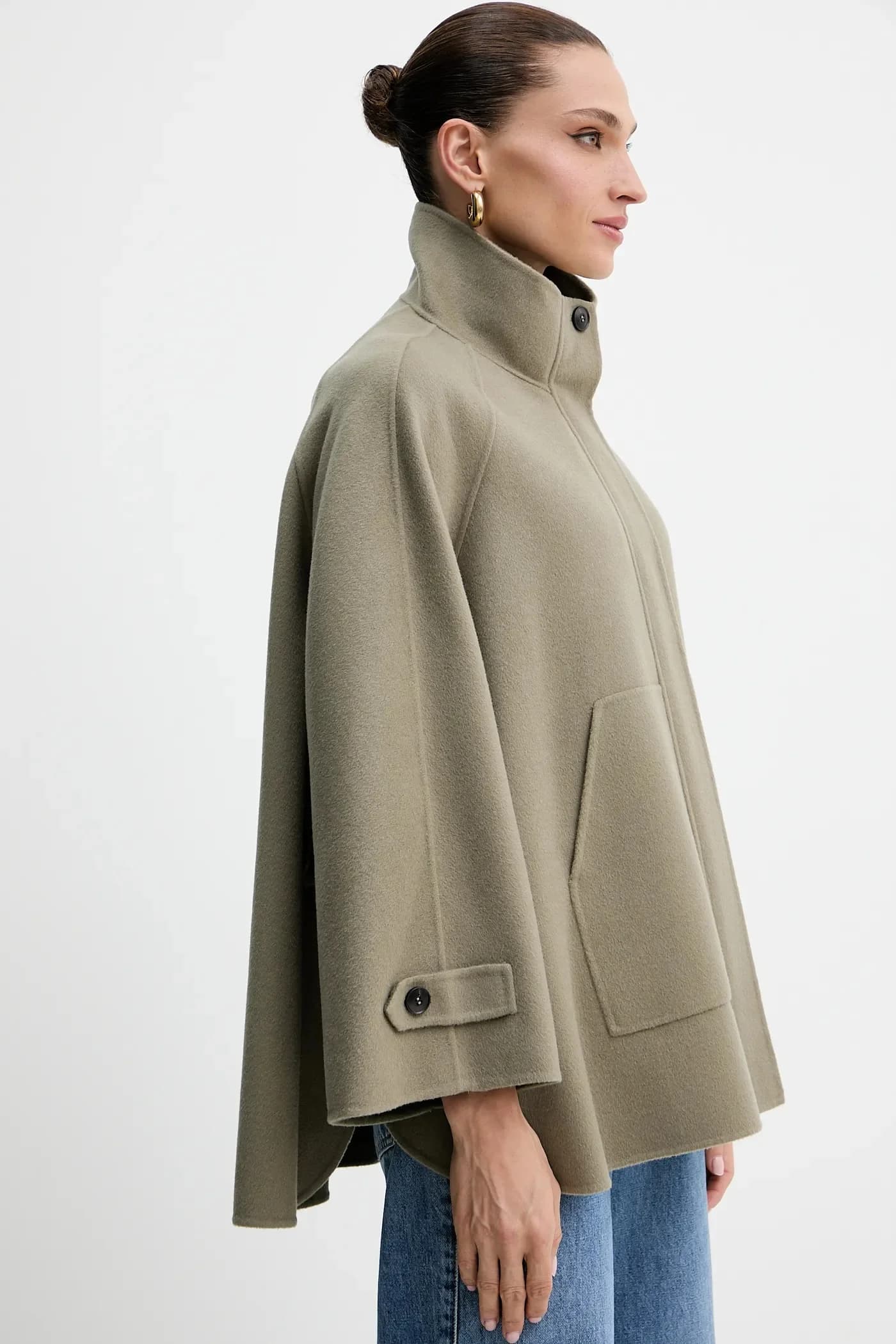 Шерстяное пальто - фото 4