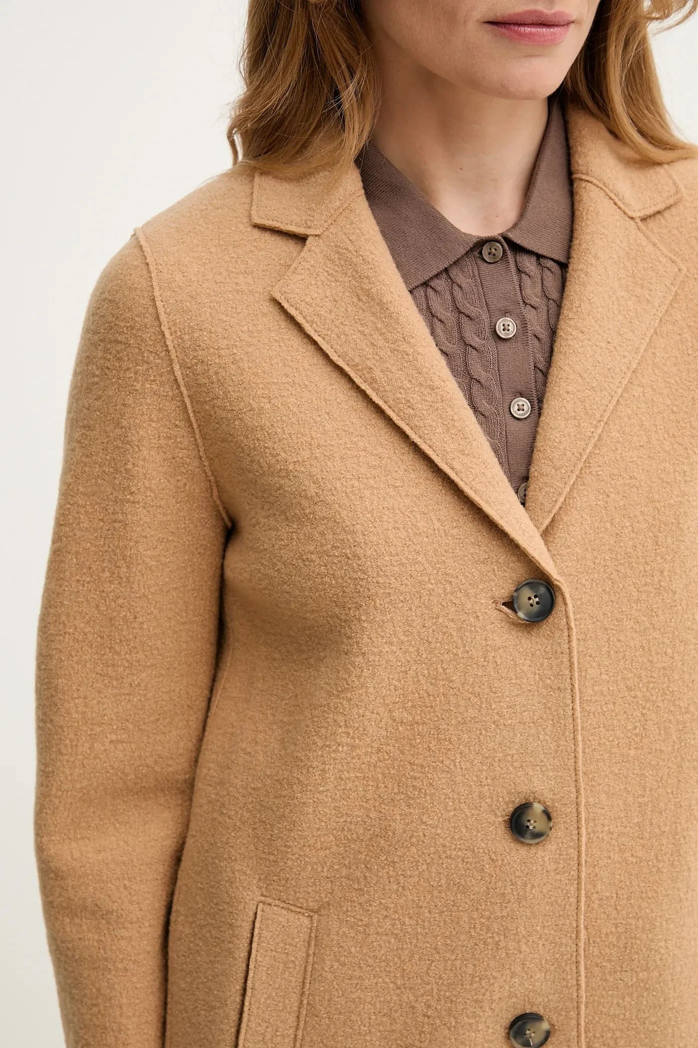 Шерстяное пальто - фото 6