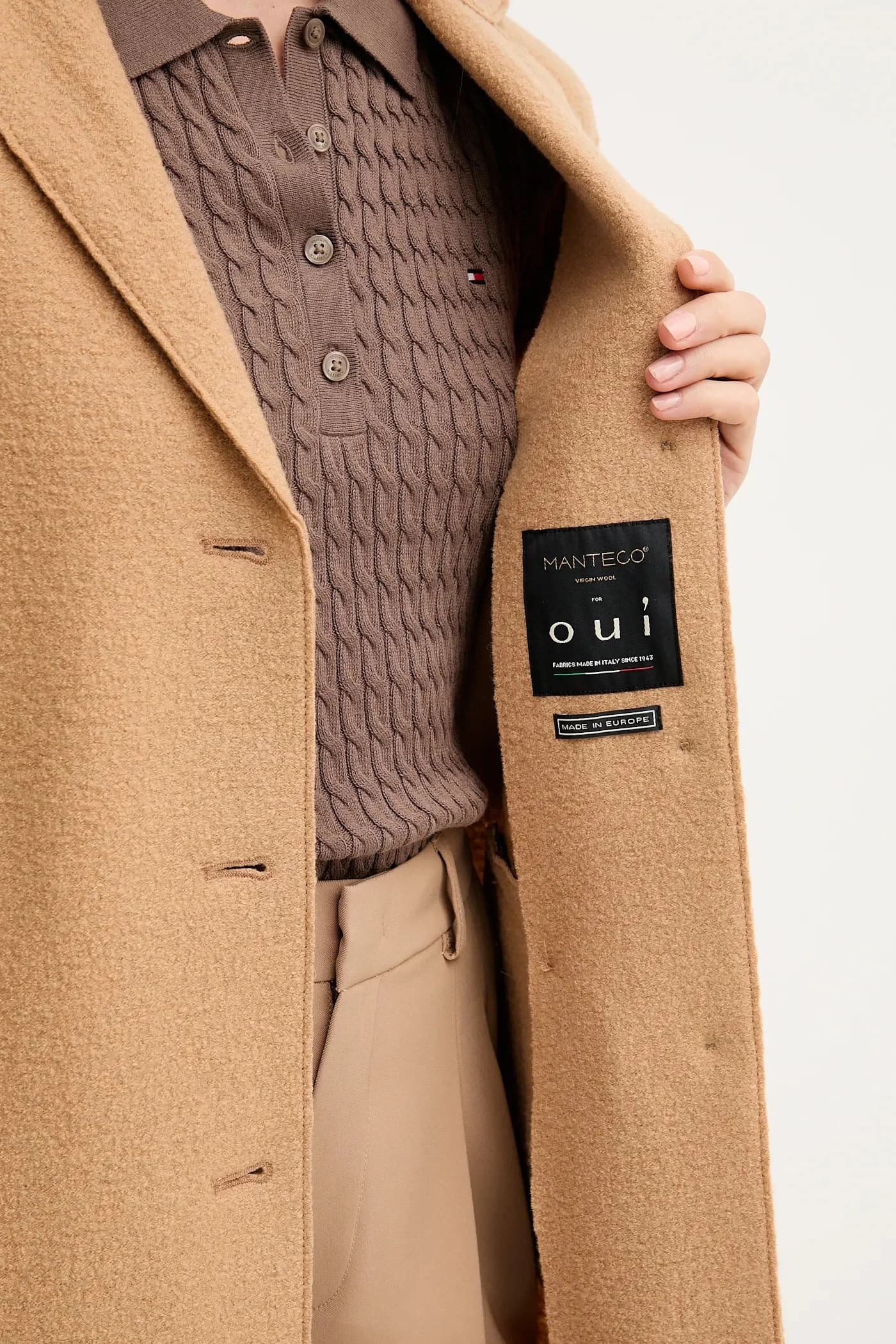 Шерстяное пальто - фото 7