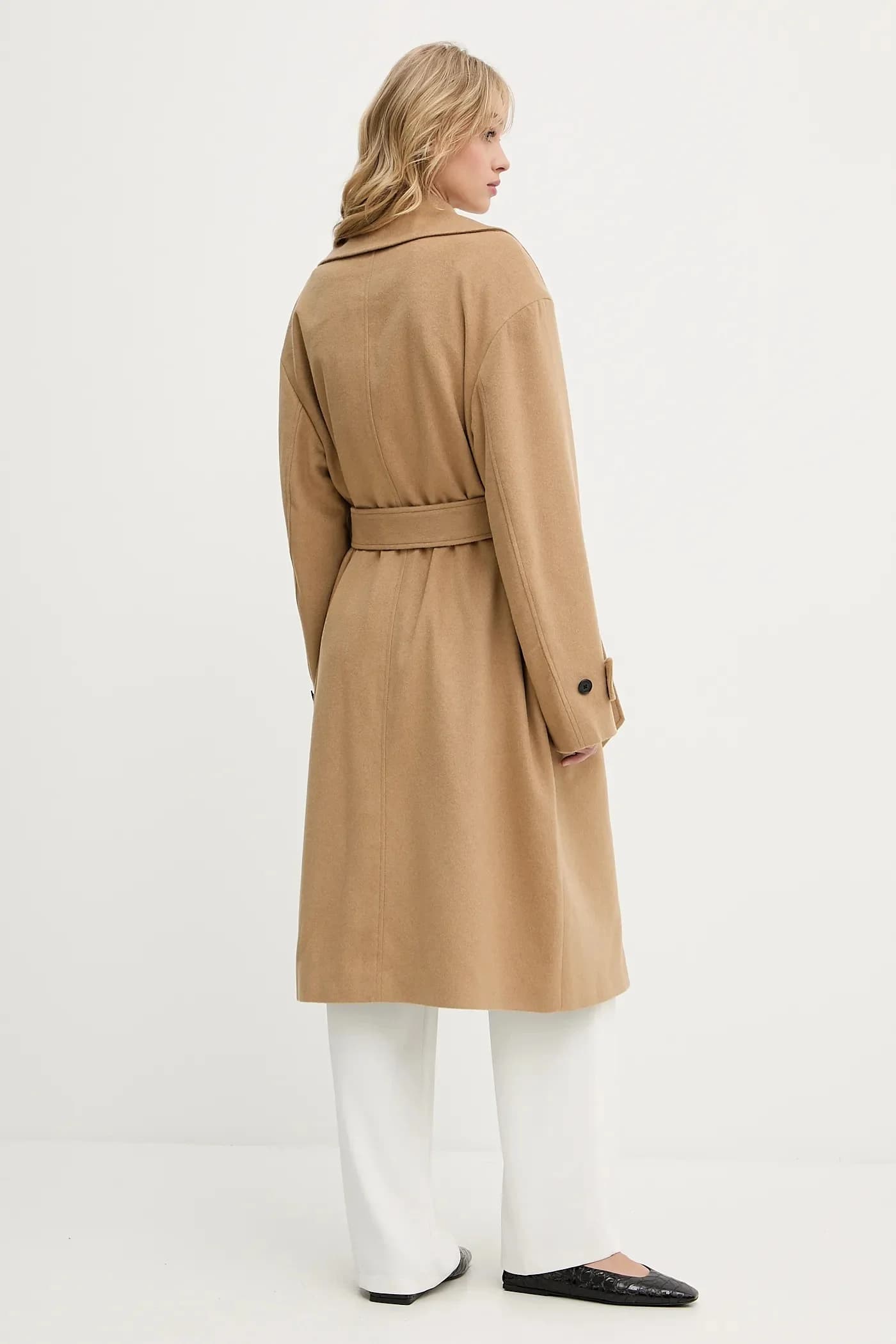 Шерстяное пальто - фото 3