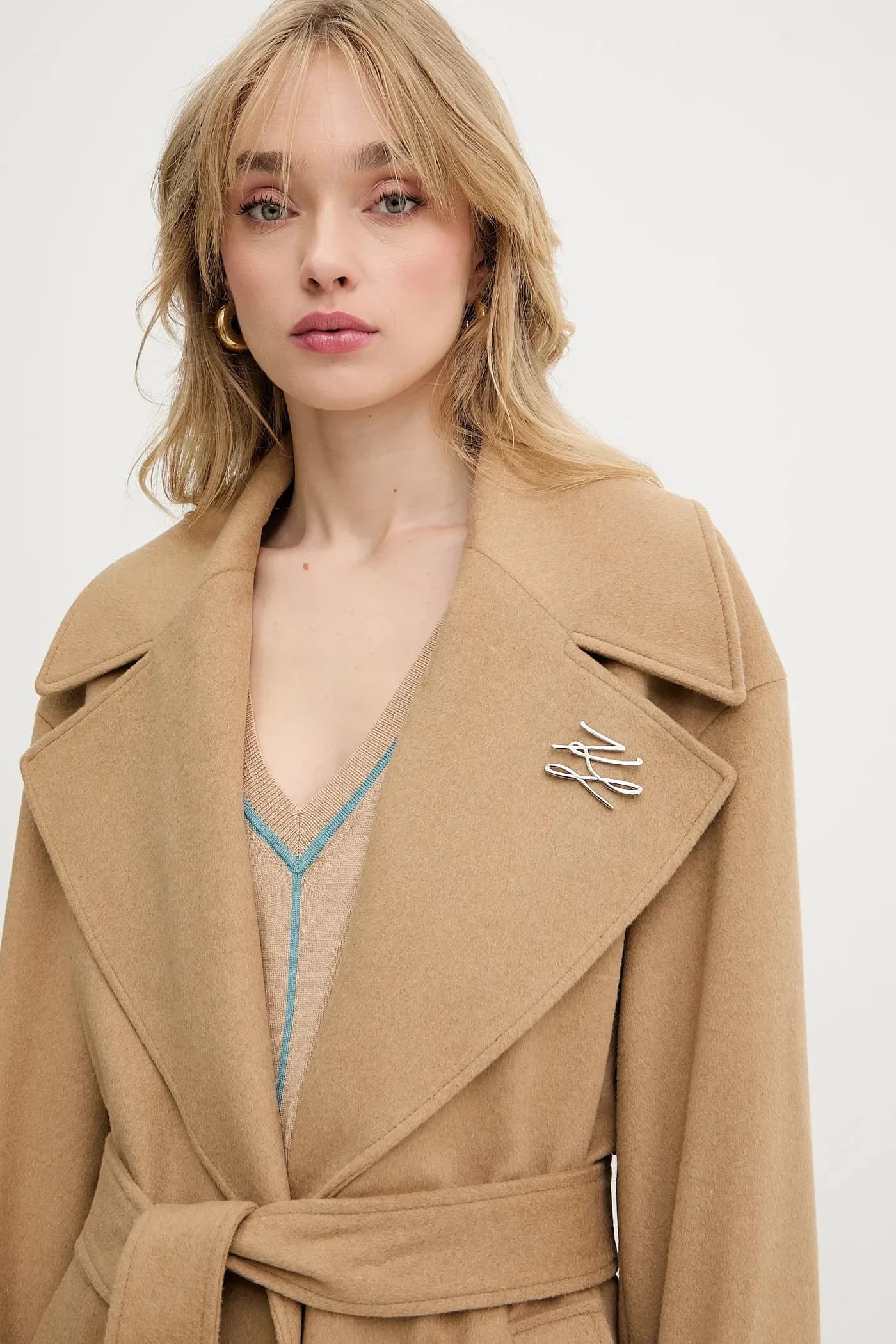 Шерстяное пальто - фото 4