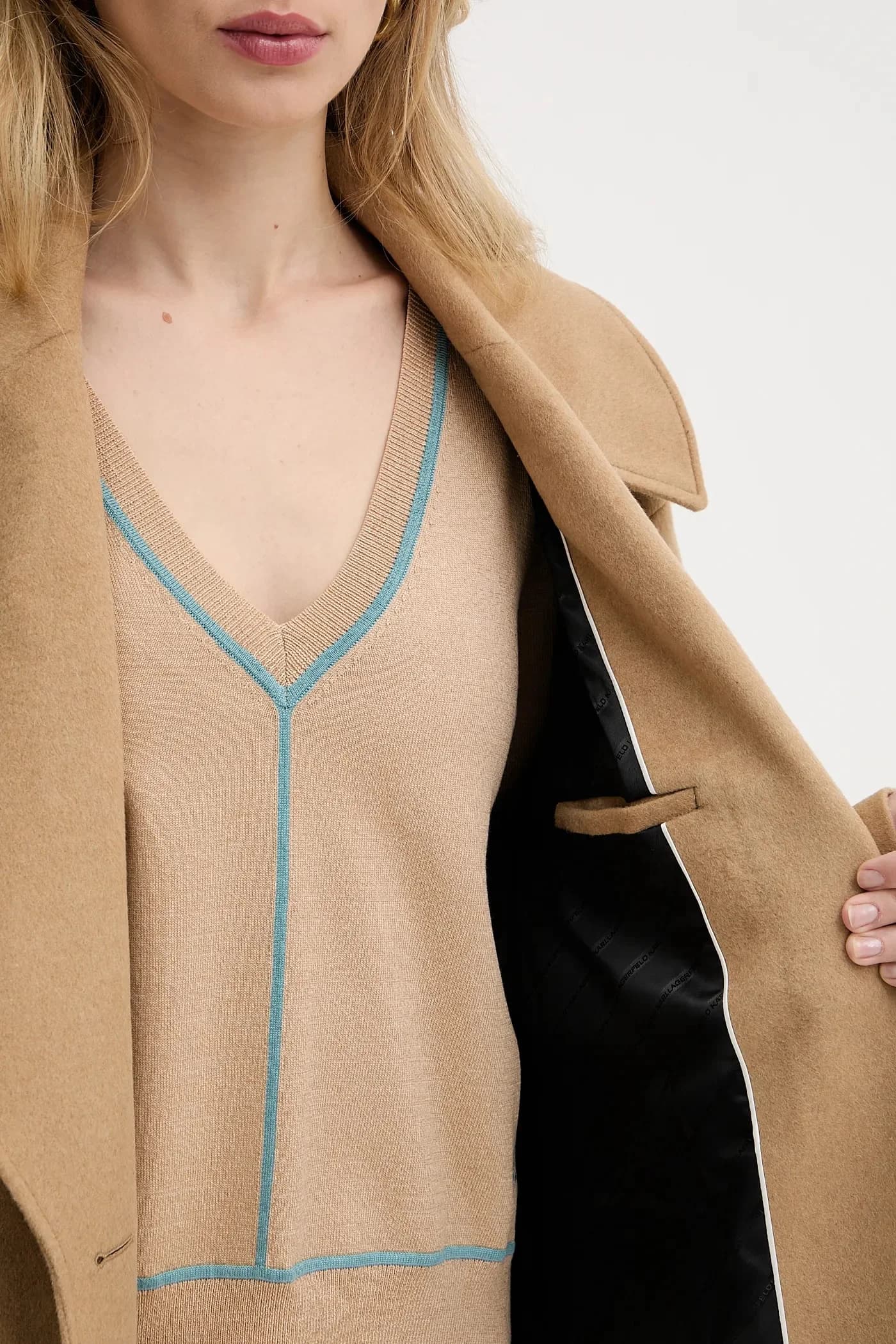 Шерстяное пальто - фото 6