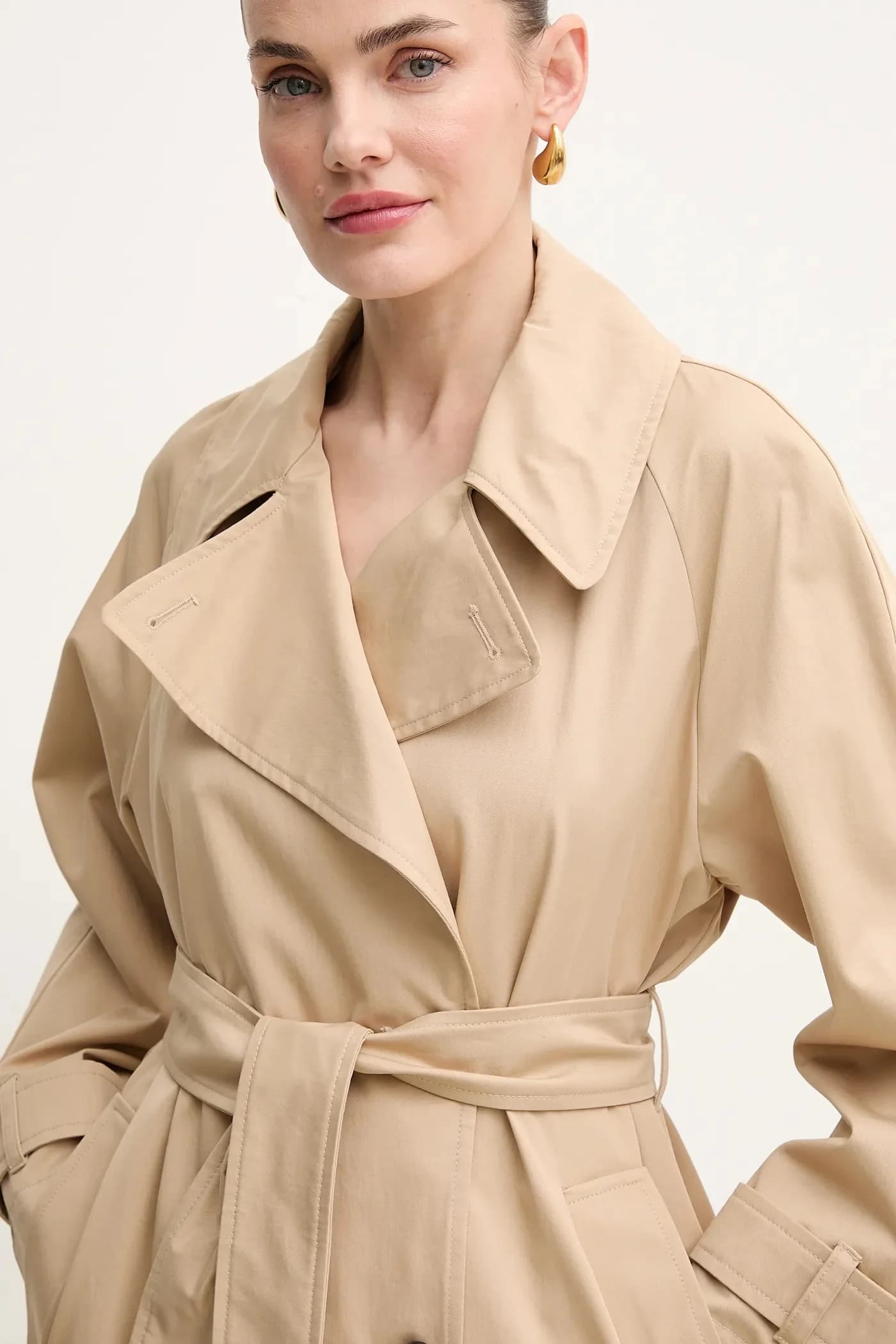 Тренч GROLLA из хлопка - фото 4