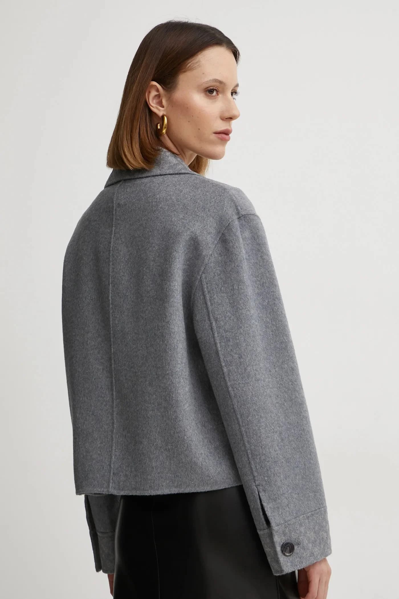 Шерстяное пальто - фото 3