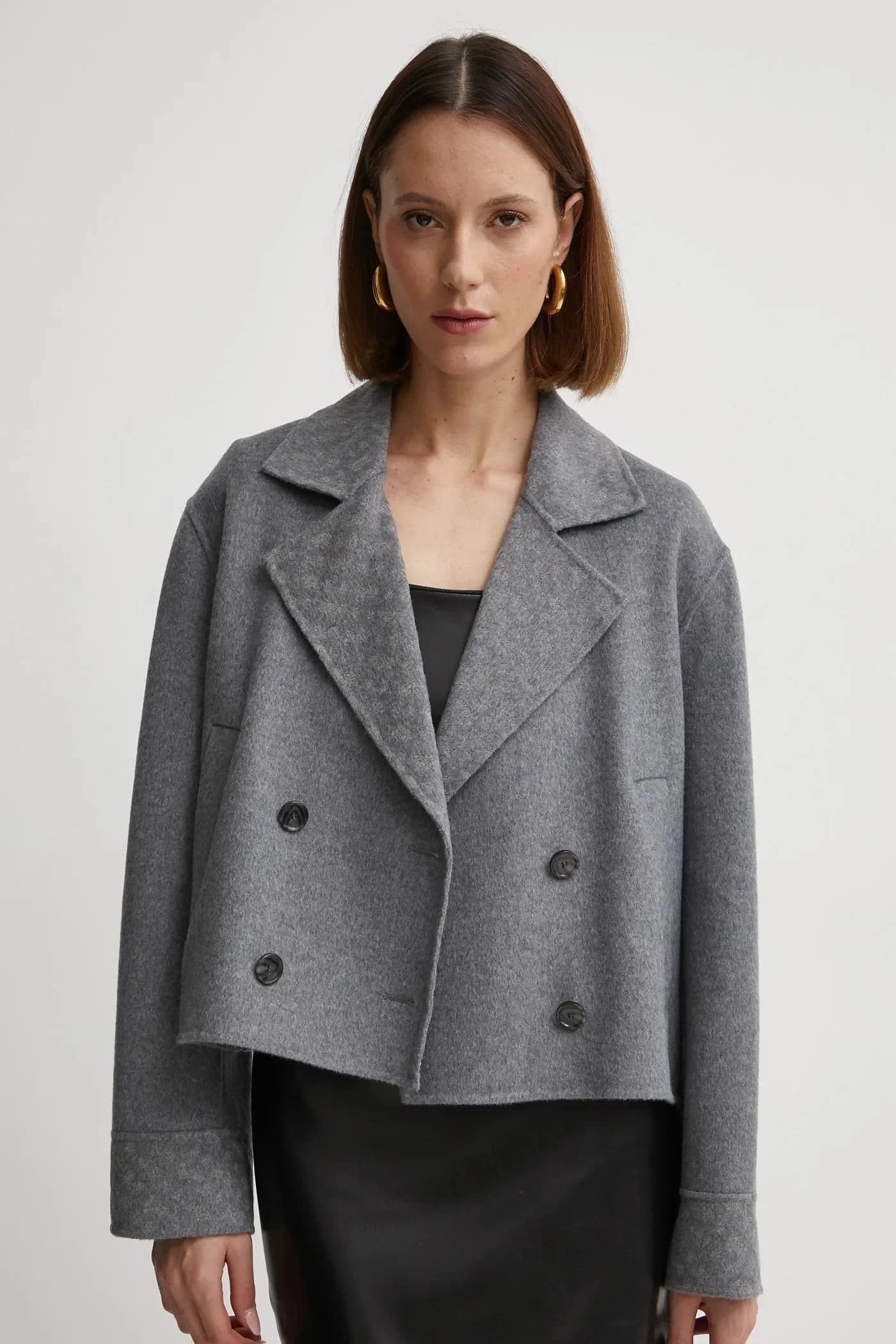 Шерстяное пальто - фото 4