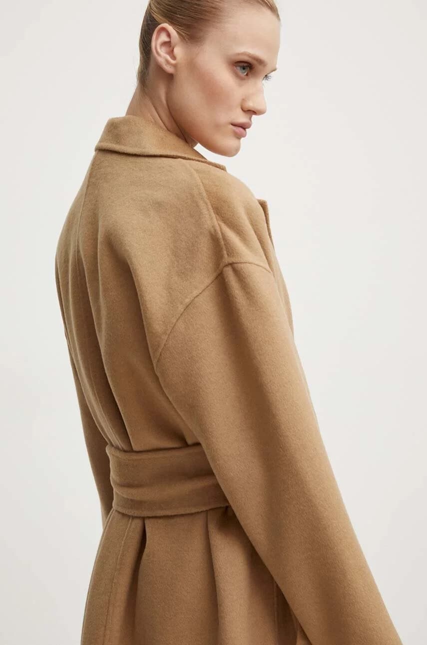 Шерстяное пальто Райт - Double Faced Wool - фото 4