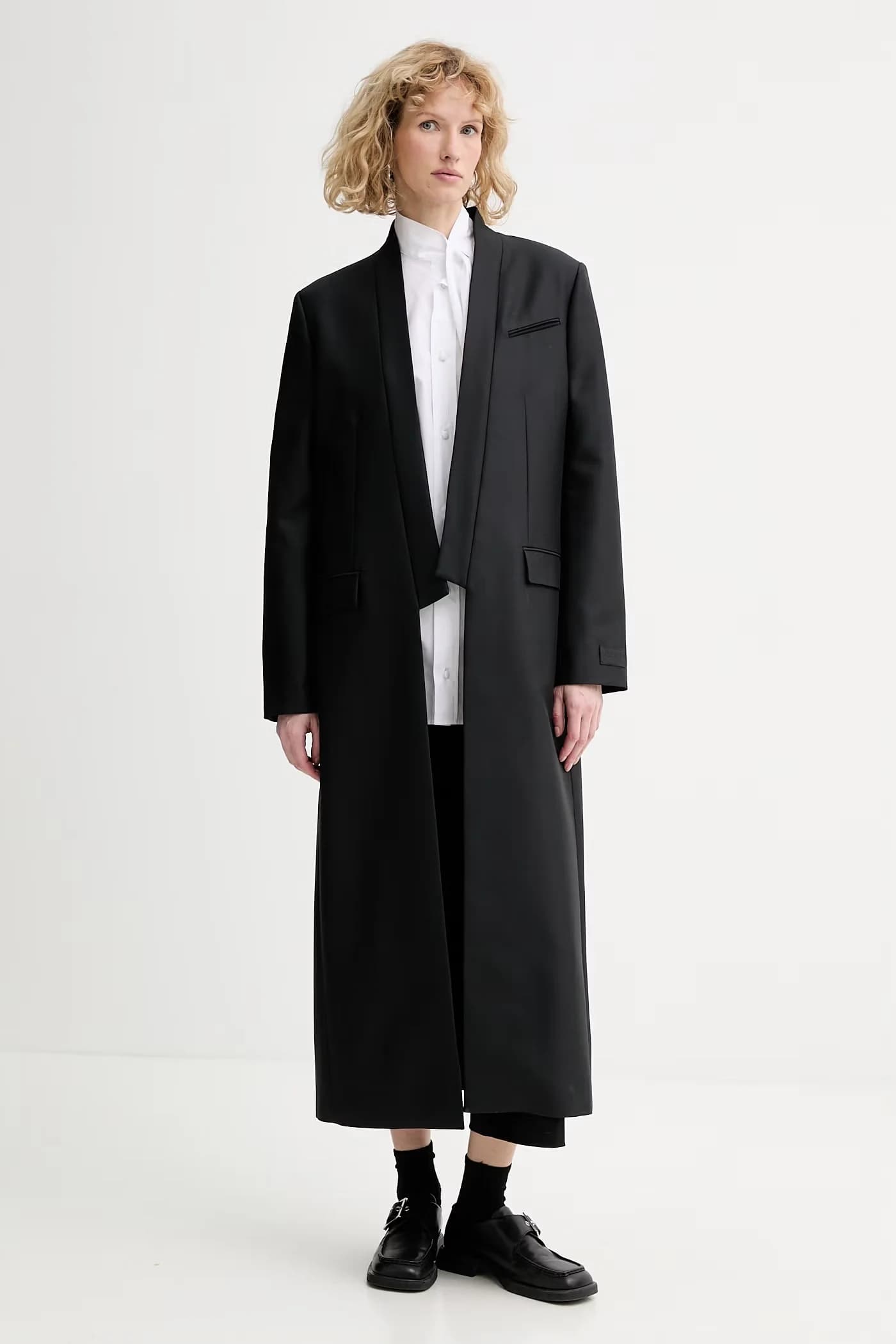 Пальто с добавлением шерсти