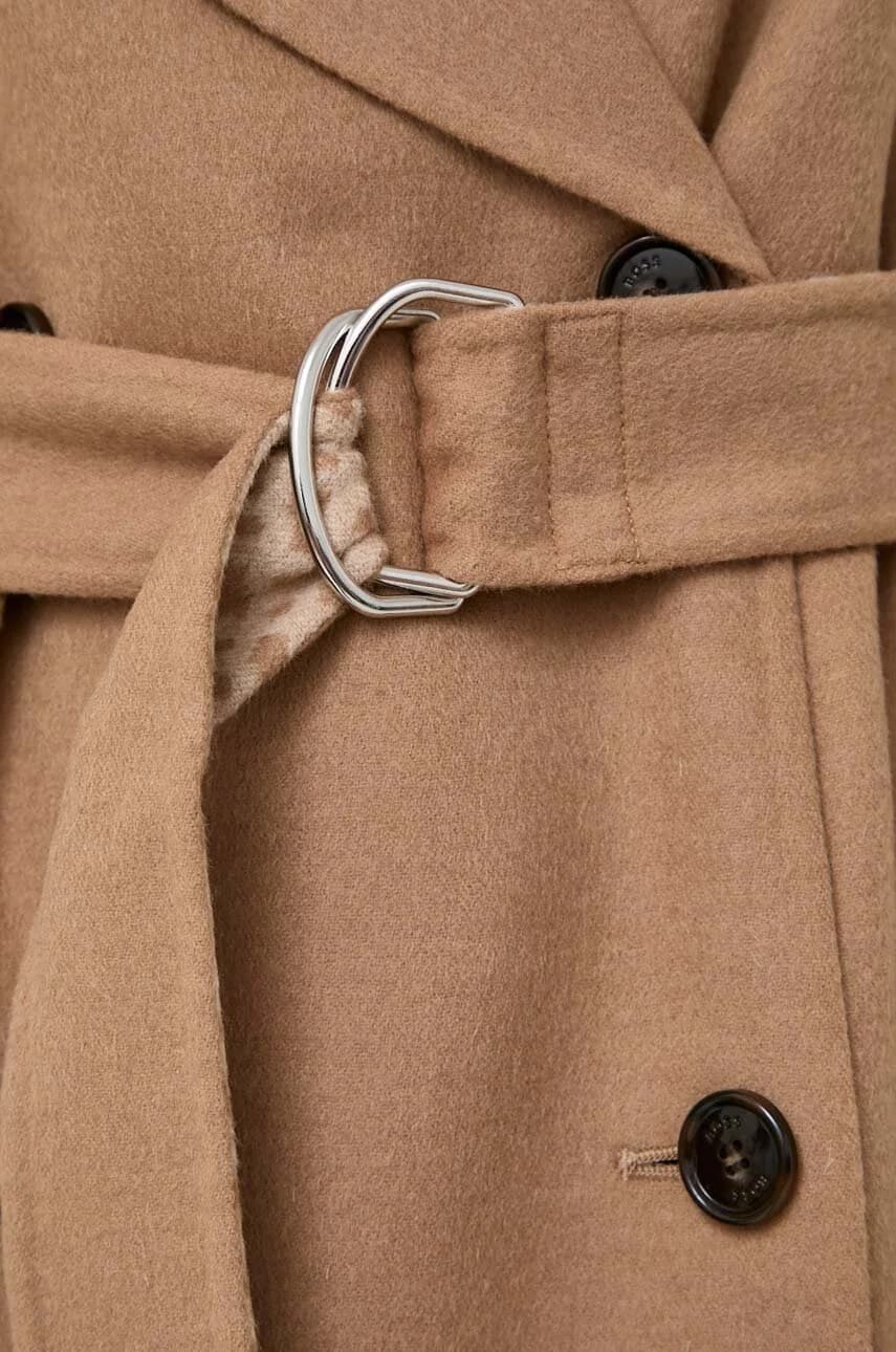 Шерстяное пальто - фото 6