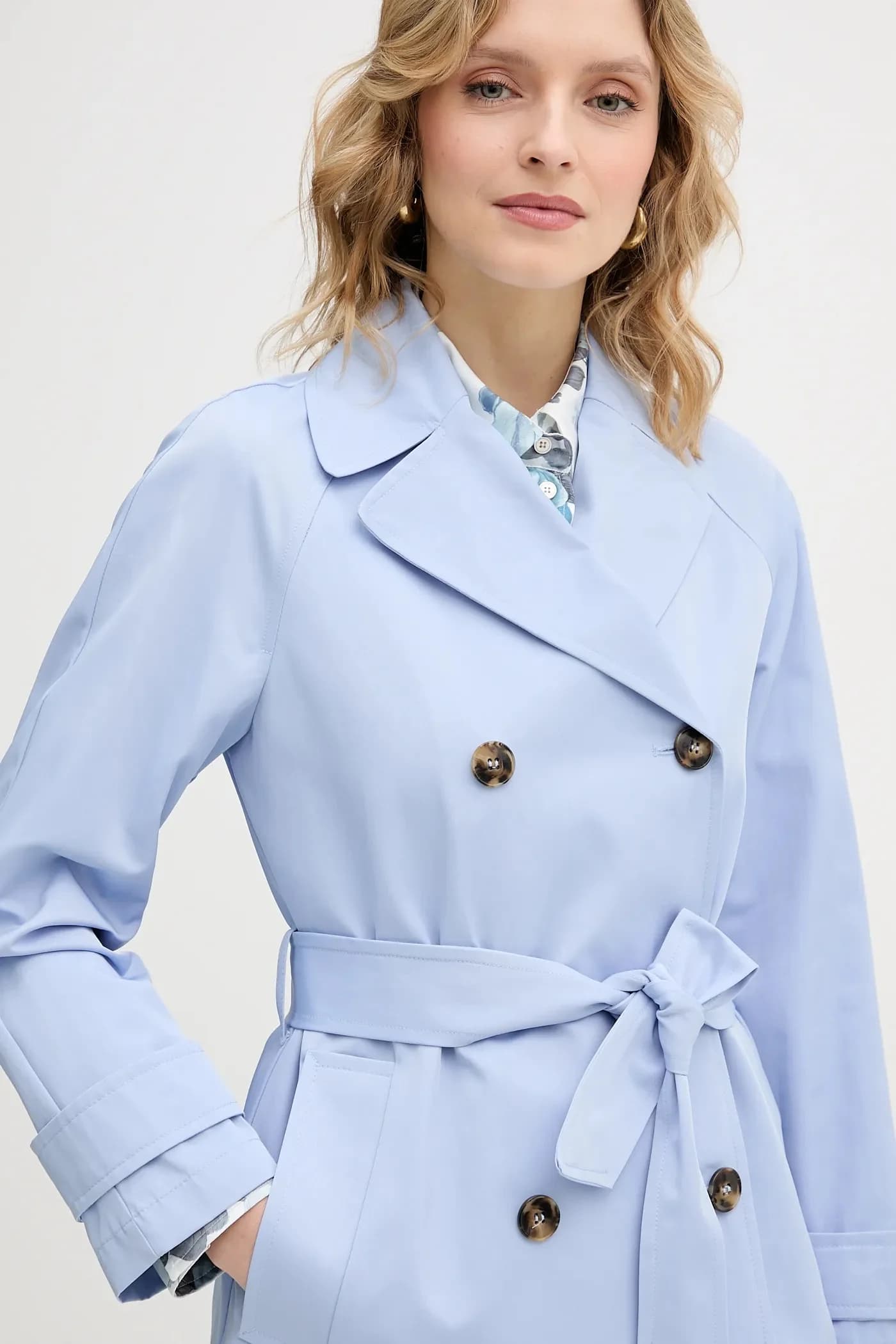 Короткий тренч Emme от Marella - фото 4