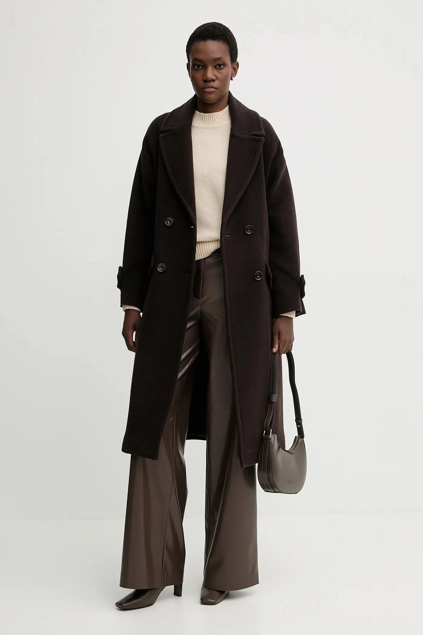 Пальто с добавлением шерсти - фото 2