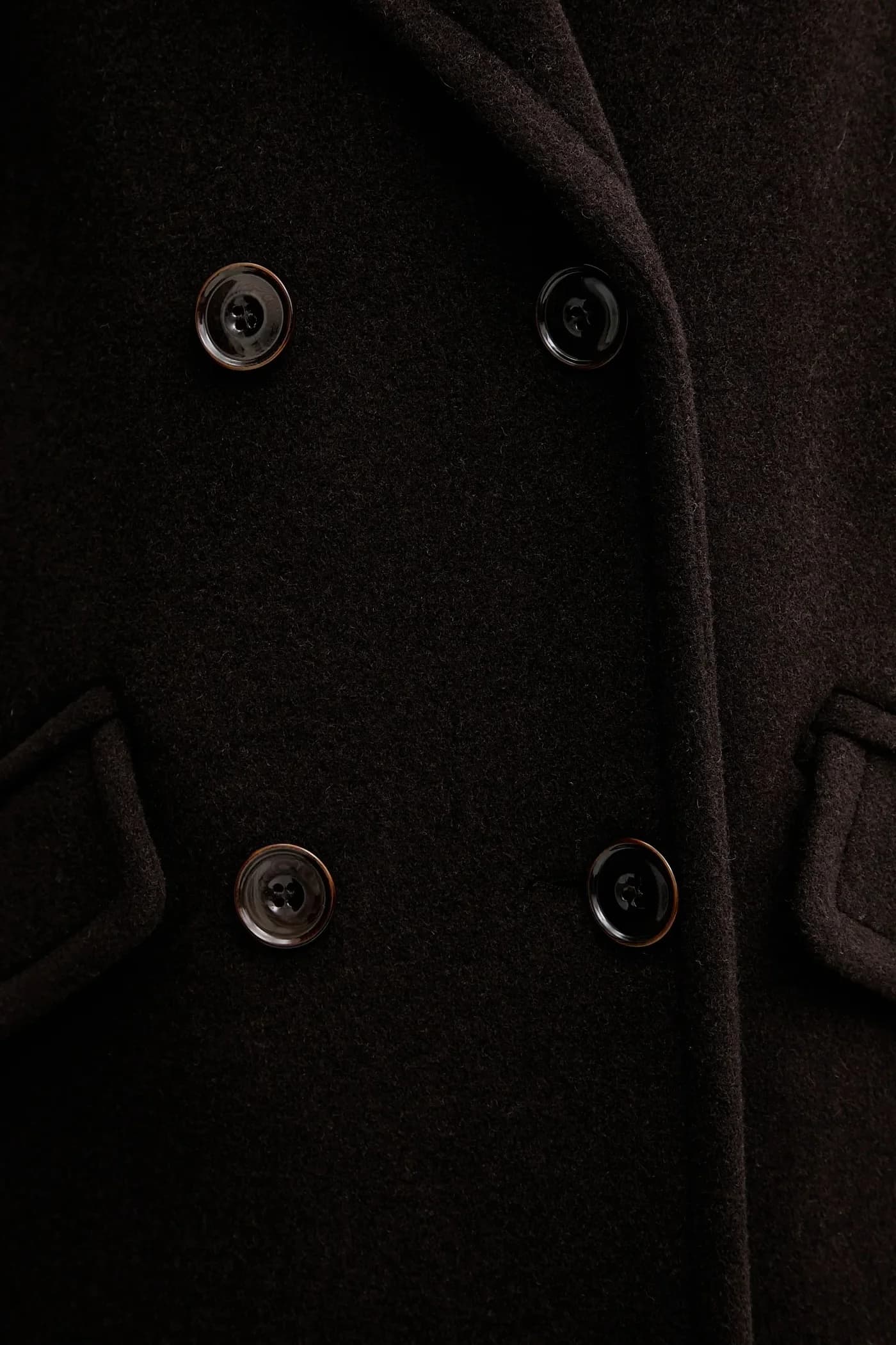 Пальто с добавлением шерсти - фото 6