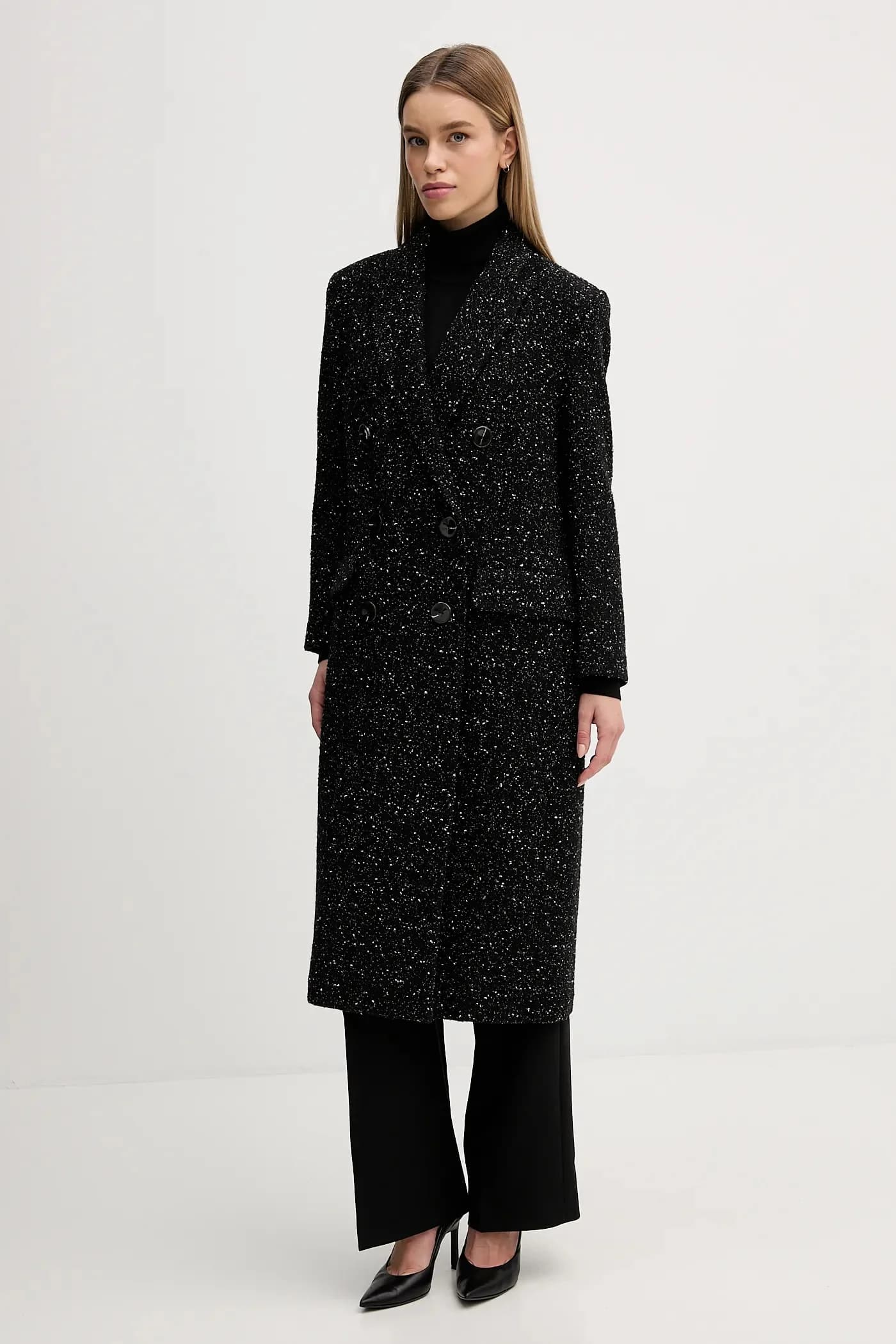 Пальто с добавлением шерсти - фото 2