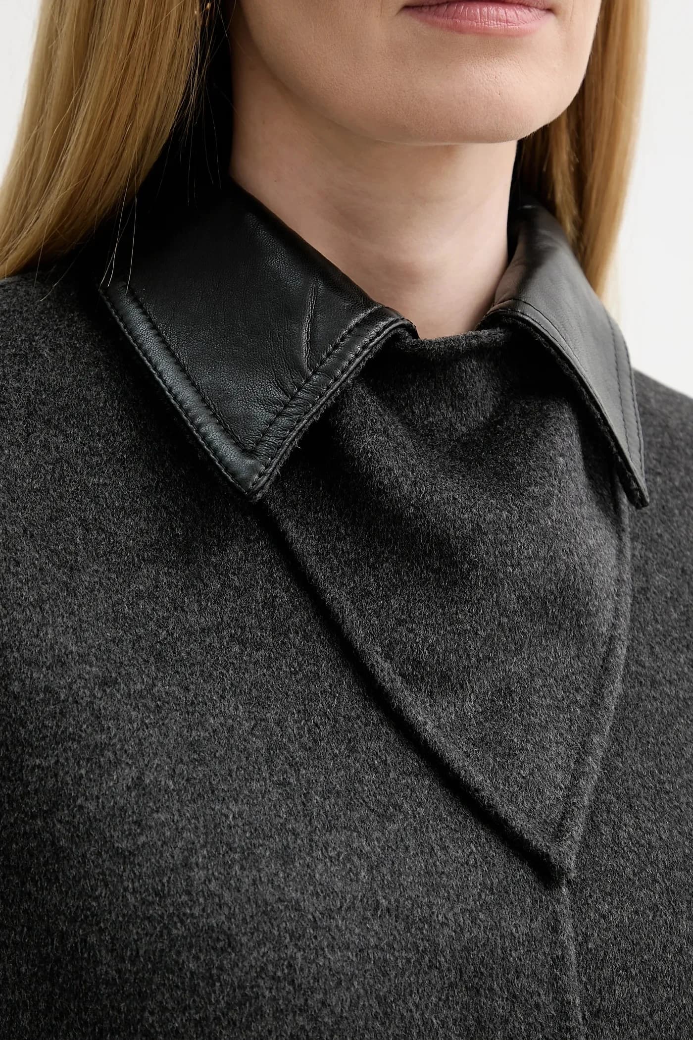 Пальто с добавлением шерсти - фото 5