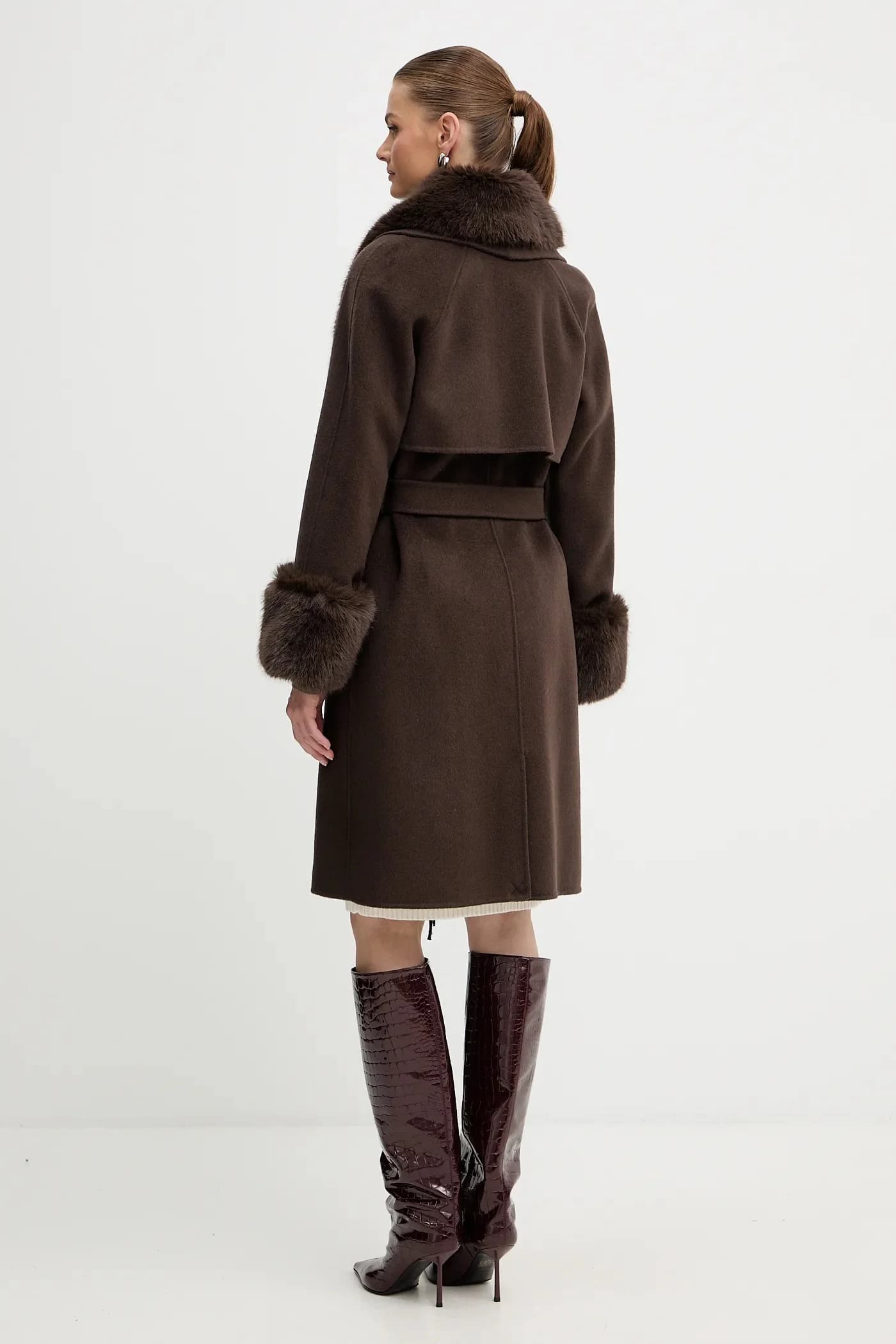 LILIANA пальто из смесовой шерсти - фото 3