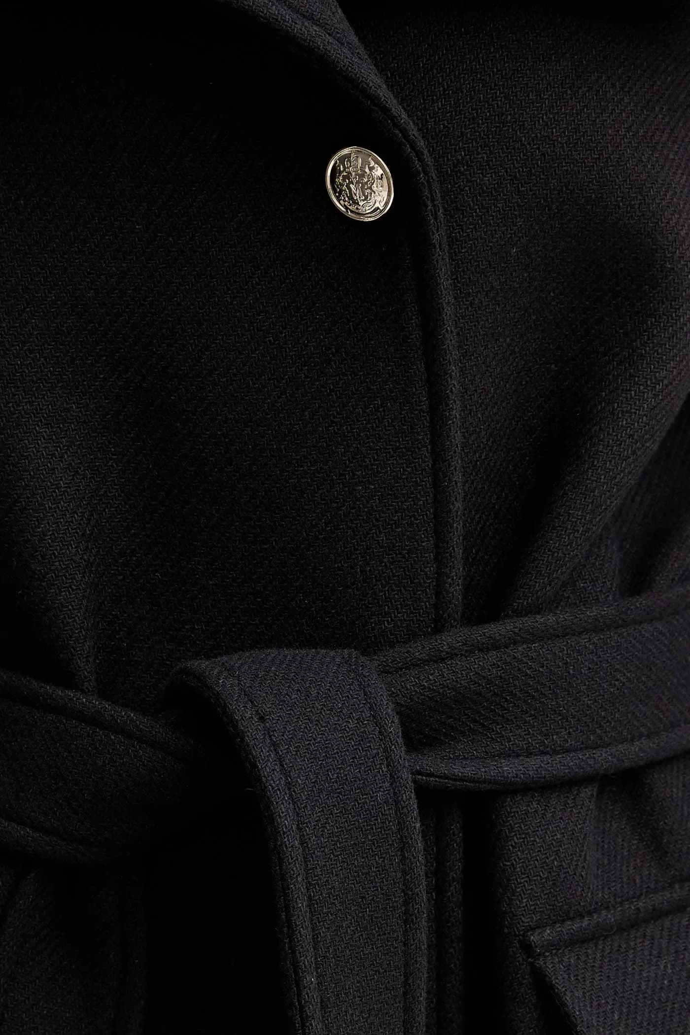 Пальто с добавлением шерсти - фото 5