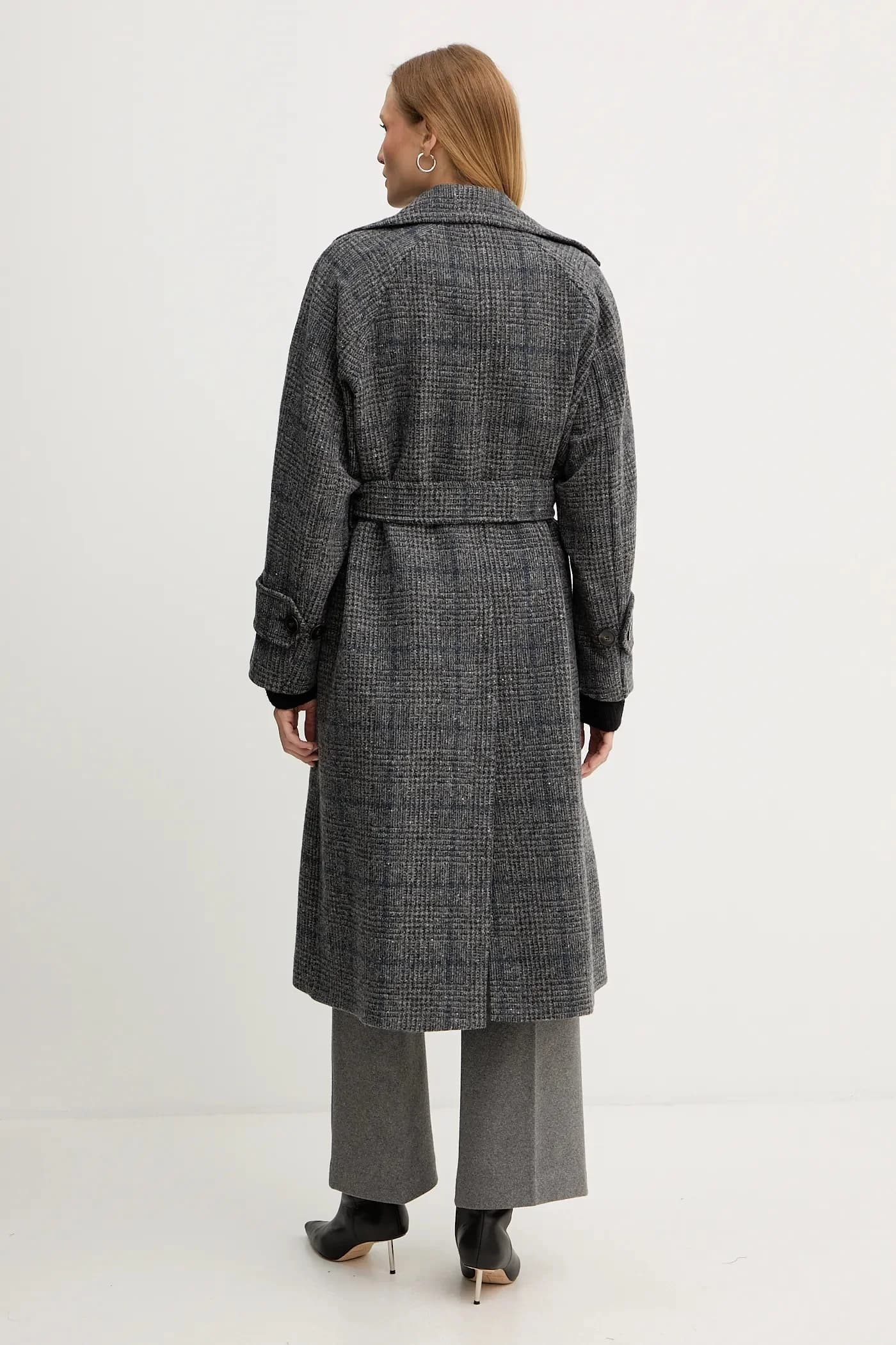 Пальто из шерсти SESTRI - фото 3