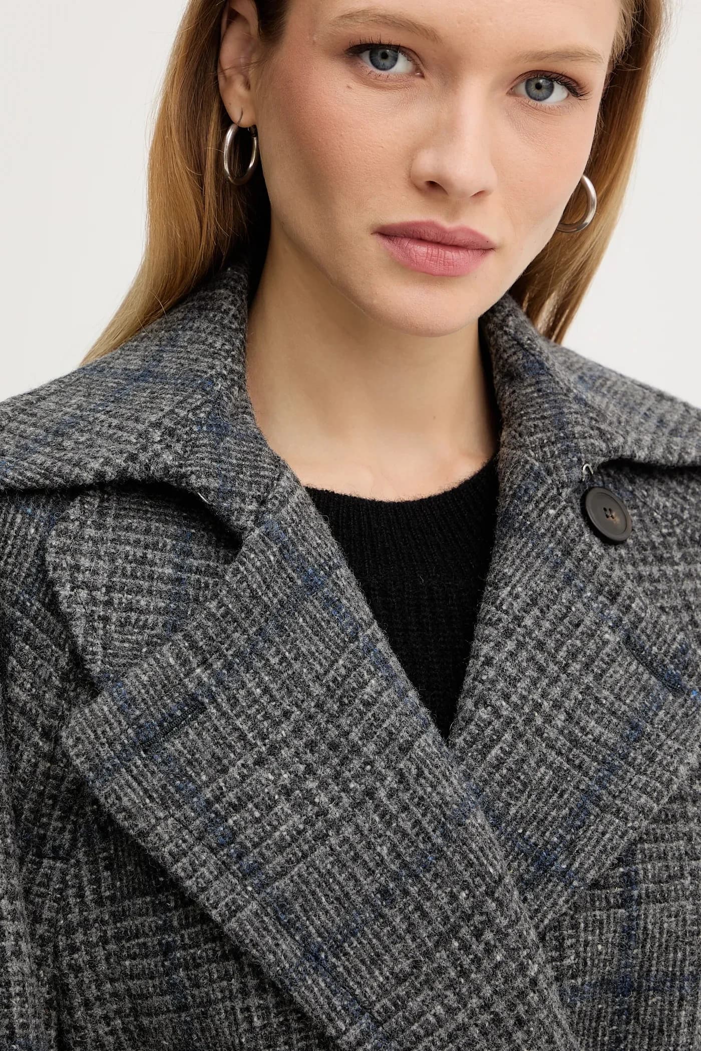 Пальто из шерсти SESTRI - фото 4