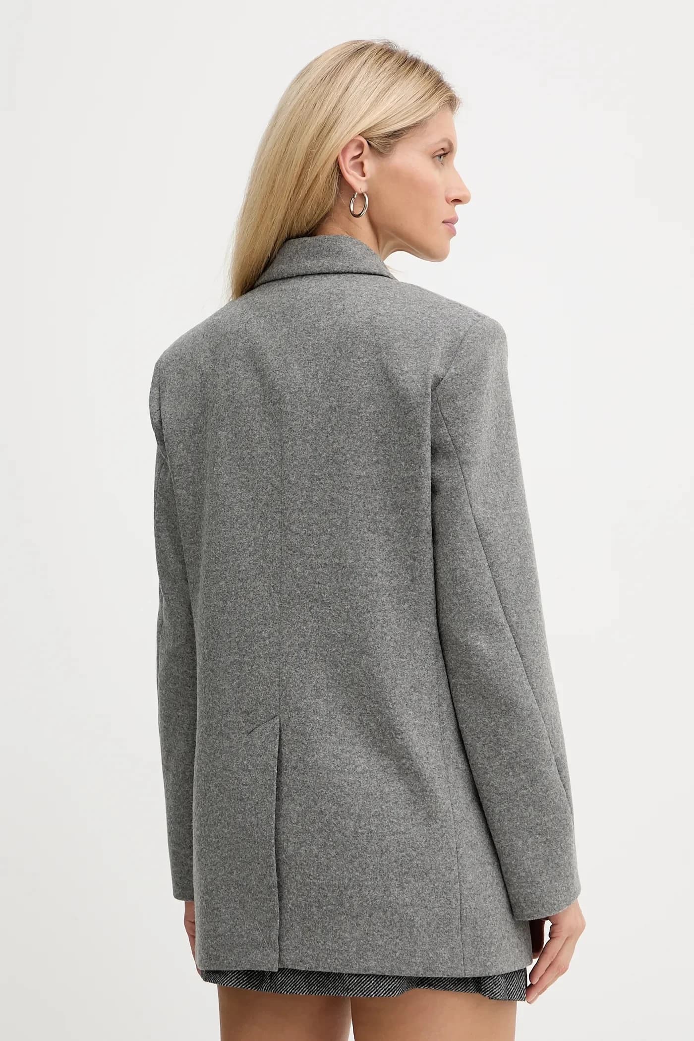 Пальто с добавлением шерсти - фото 3