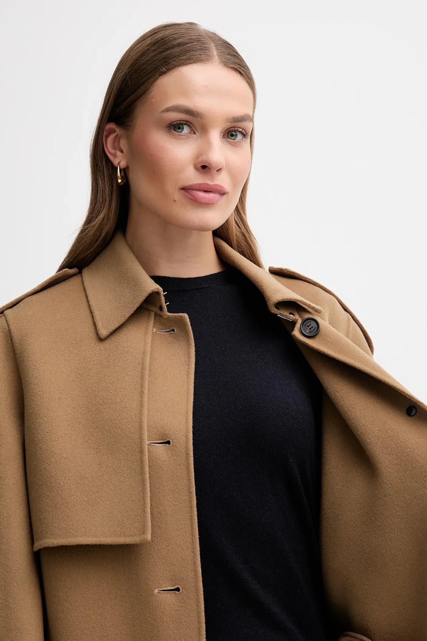 Шерстяное пальто - фото 6