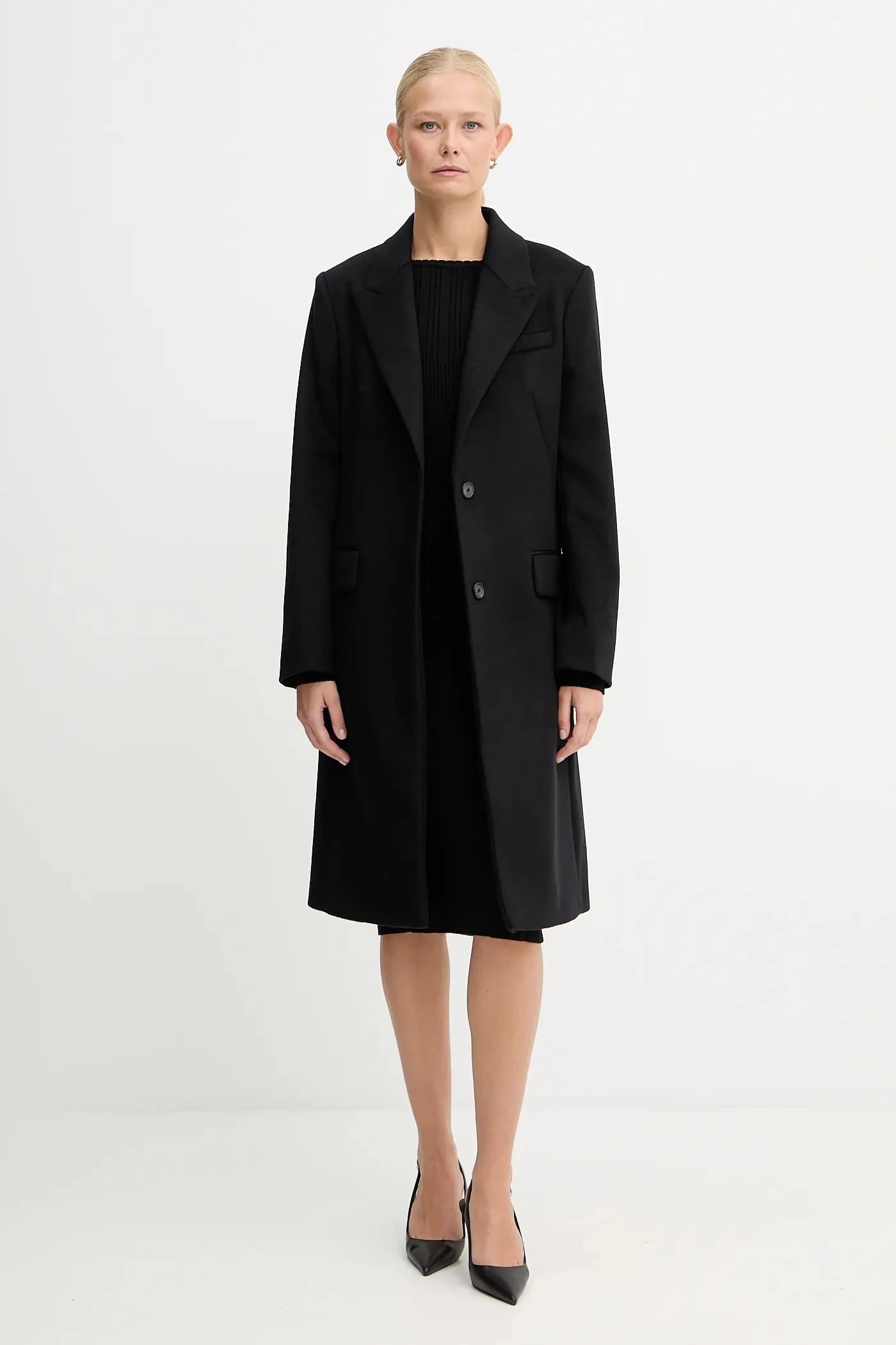 Шерстяное пальто Classin - фото 4