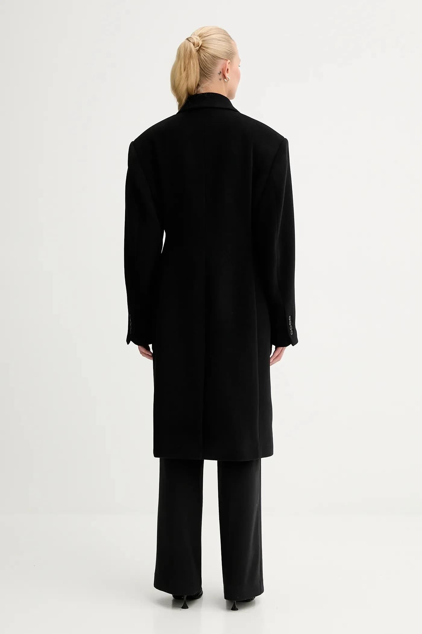 Пальто с добавлением шерсти - фото 3