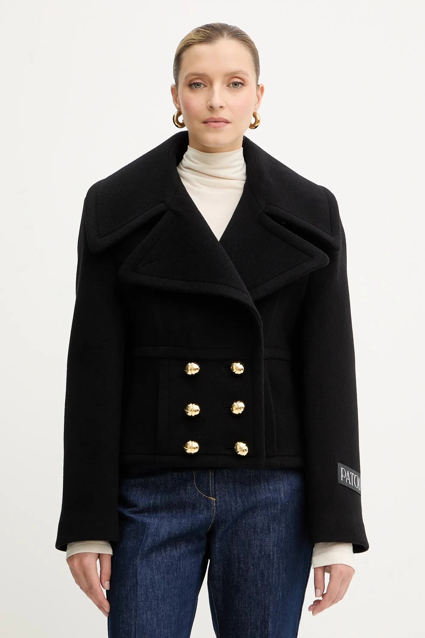 Пальто с добавлением шерсти