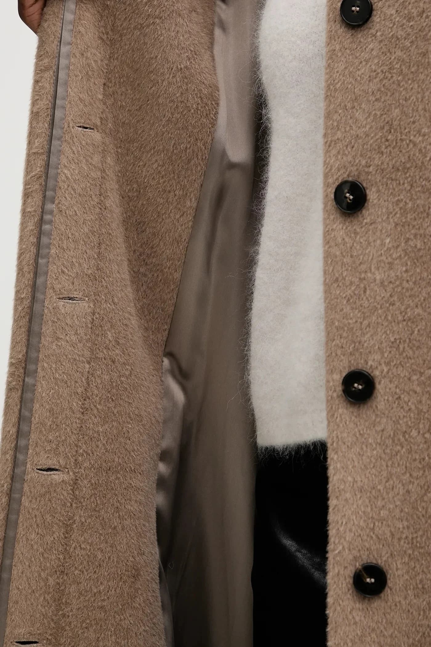 Шерстяное пальто - фото 7