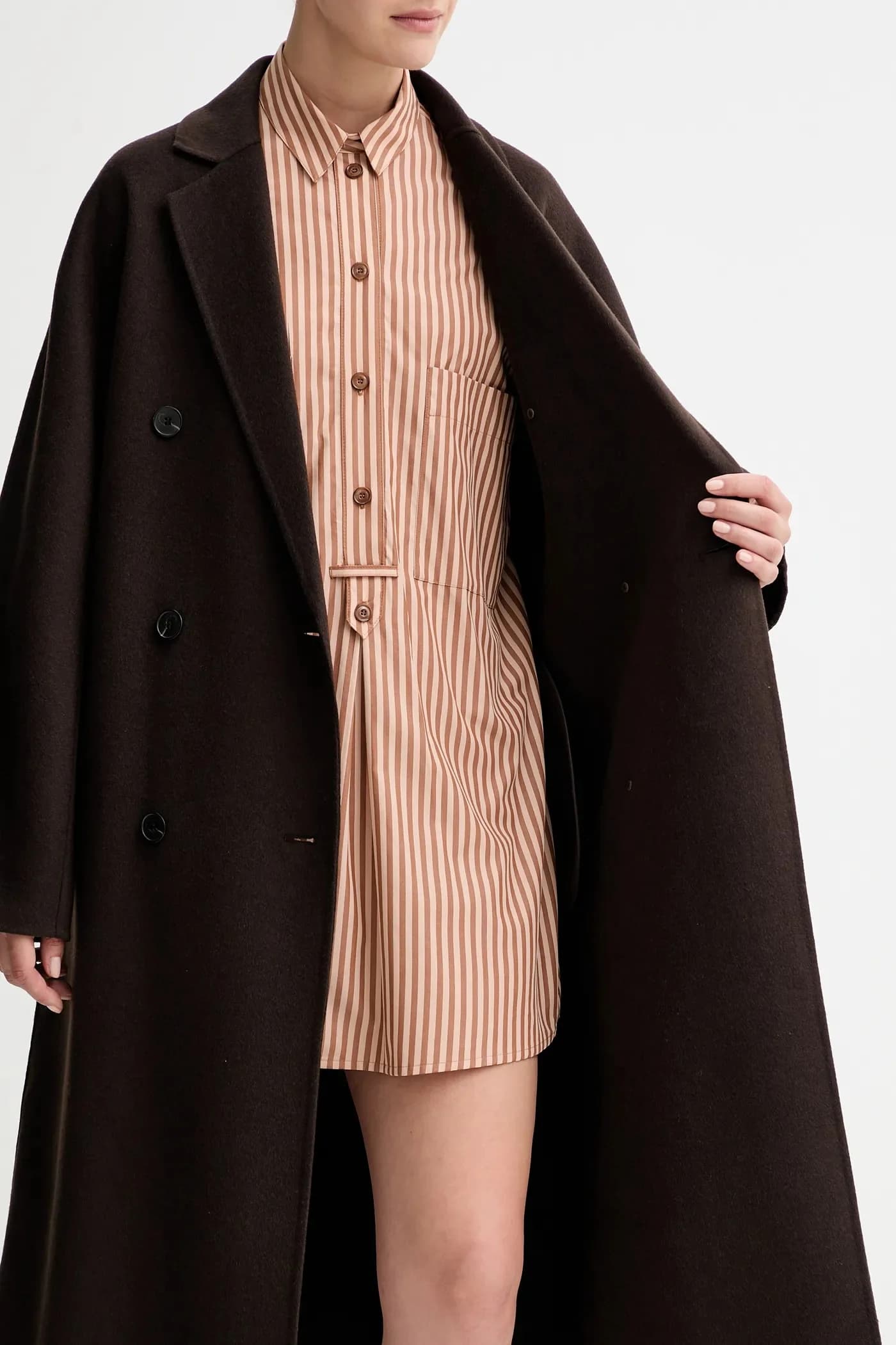 Шерстяное пальто - фото 7