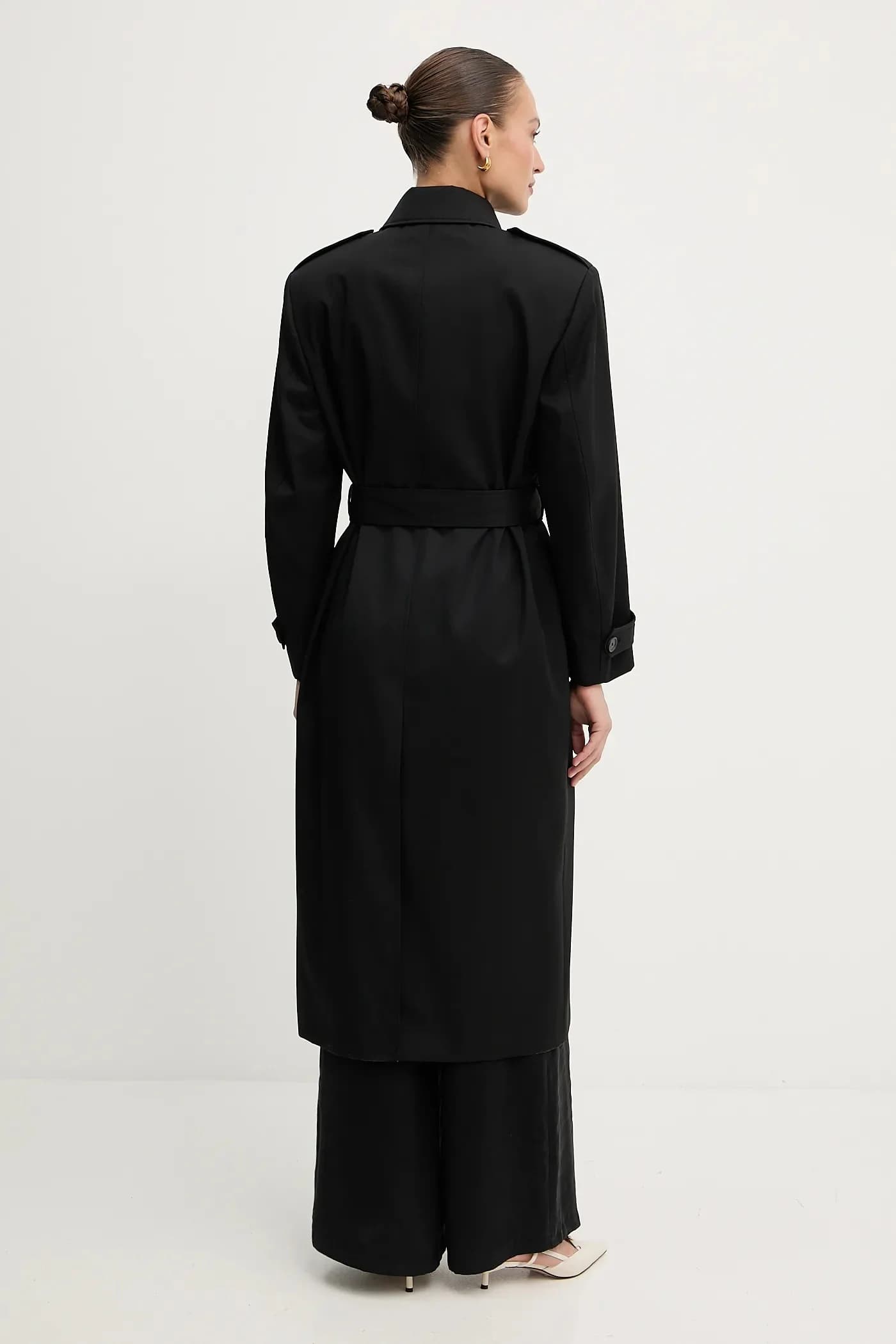 Шерстяной тренч Ciolet - фото 2