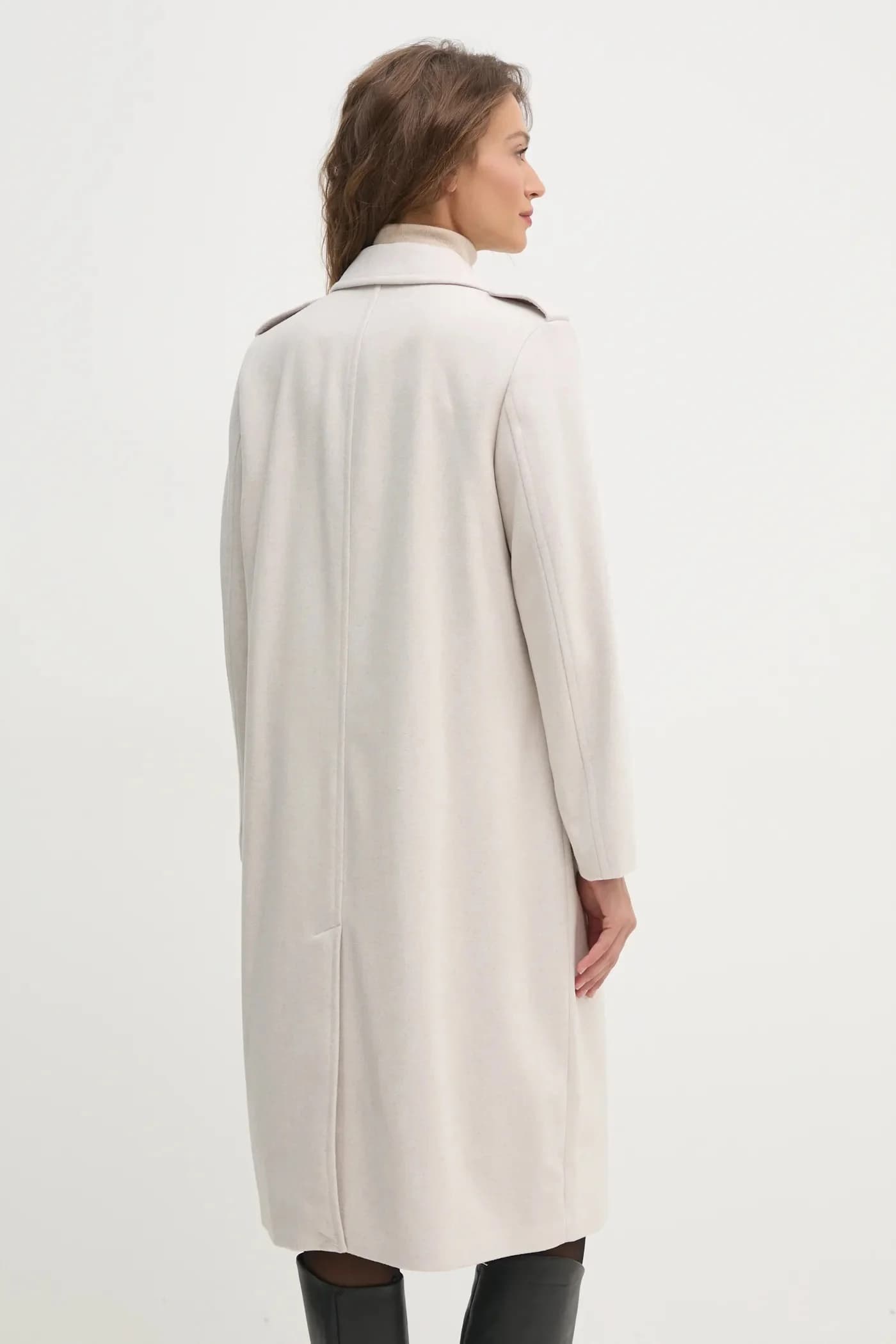 Шерстяное пальто - фото 3