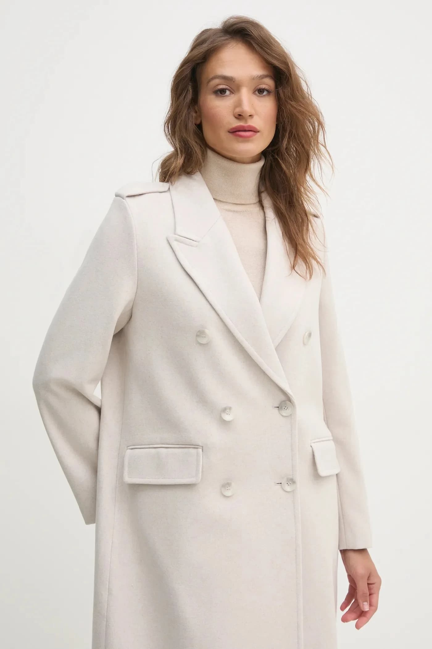 Шерстяное пальто - фото 4