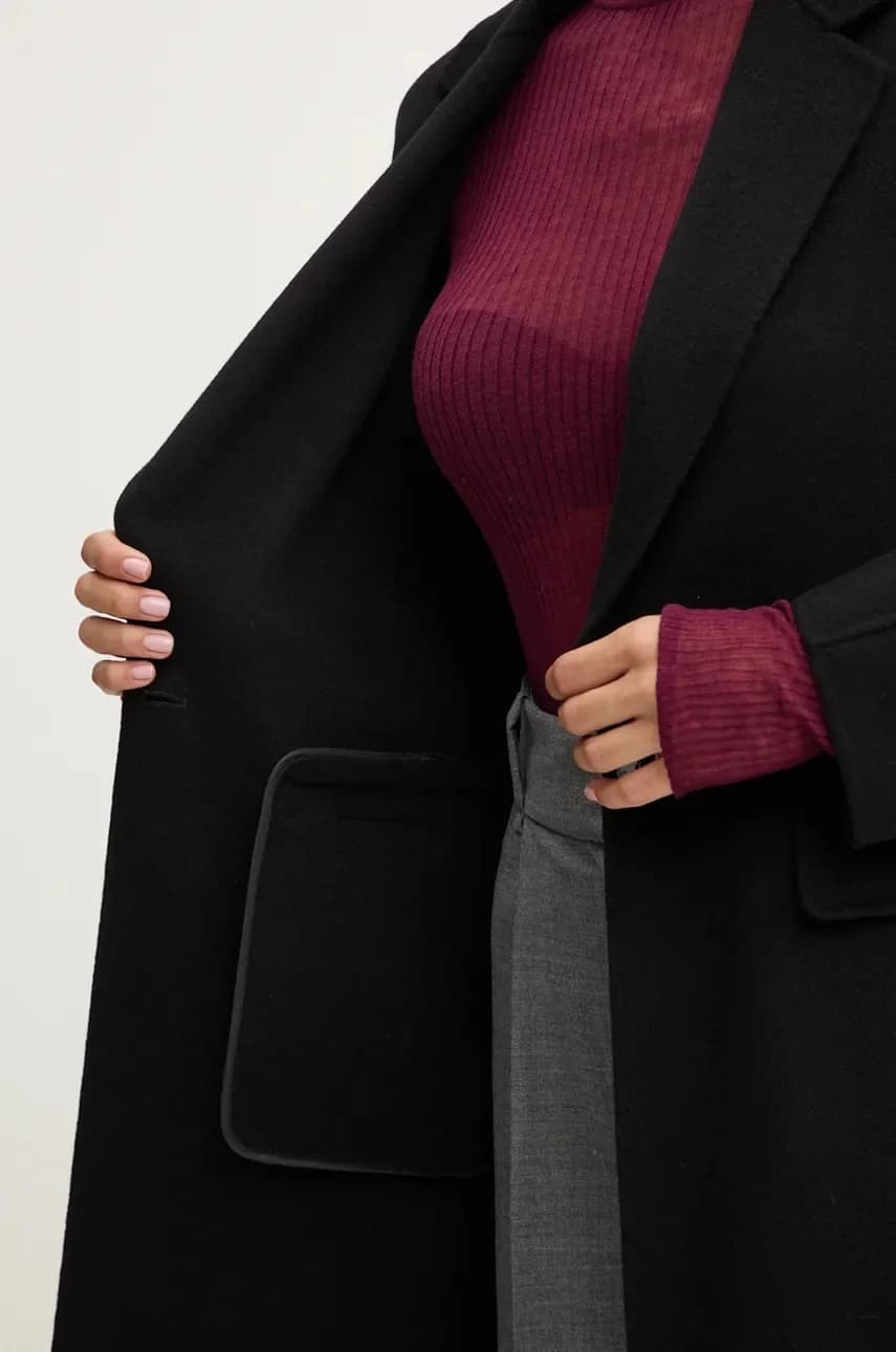 Шерстяное пальто - фото 6