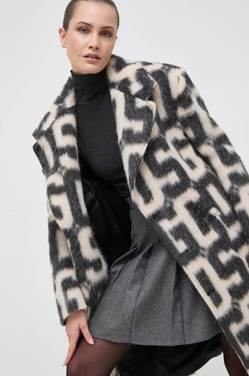 Пальто из смесовой шерсти - фото 4