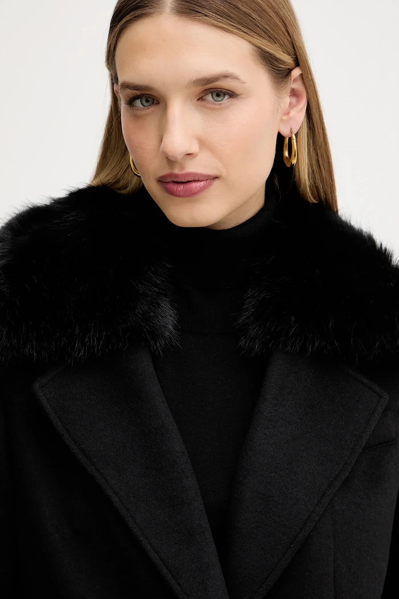 Пальто KAROLE с добавлением шерсти - фото 4