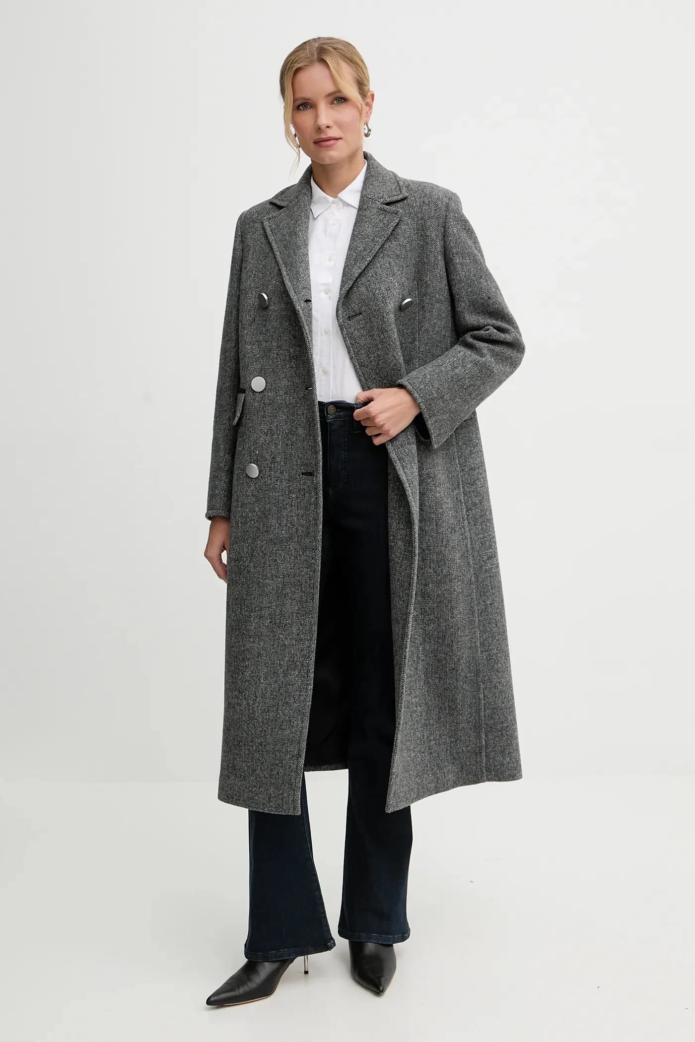 Пальто с добавлением шерсти - фото 2