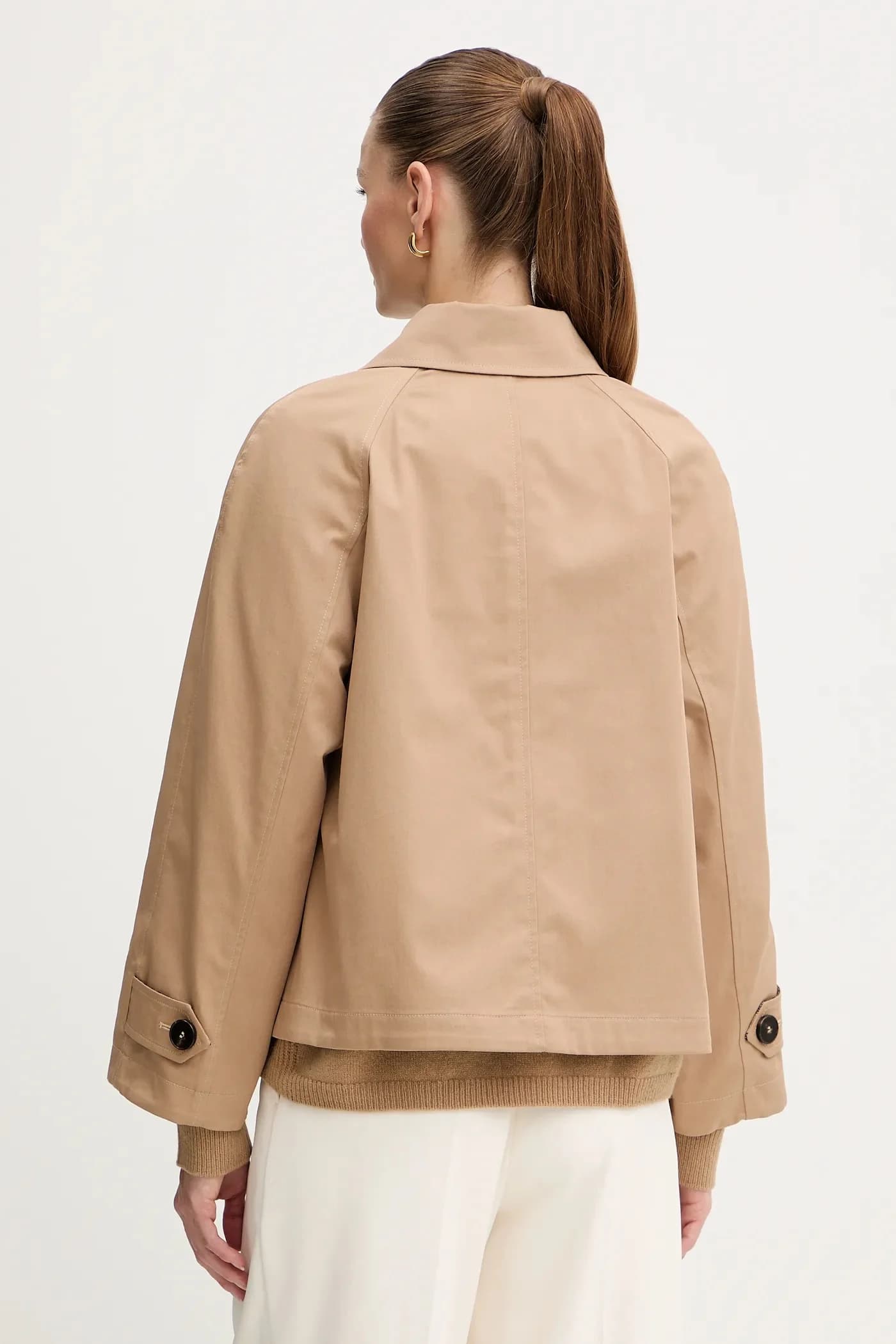 Двустороннее пальто из шерсти - фото 5