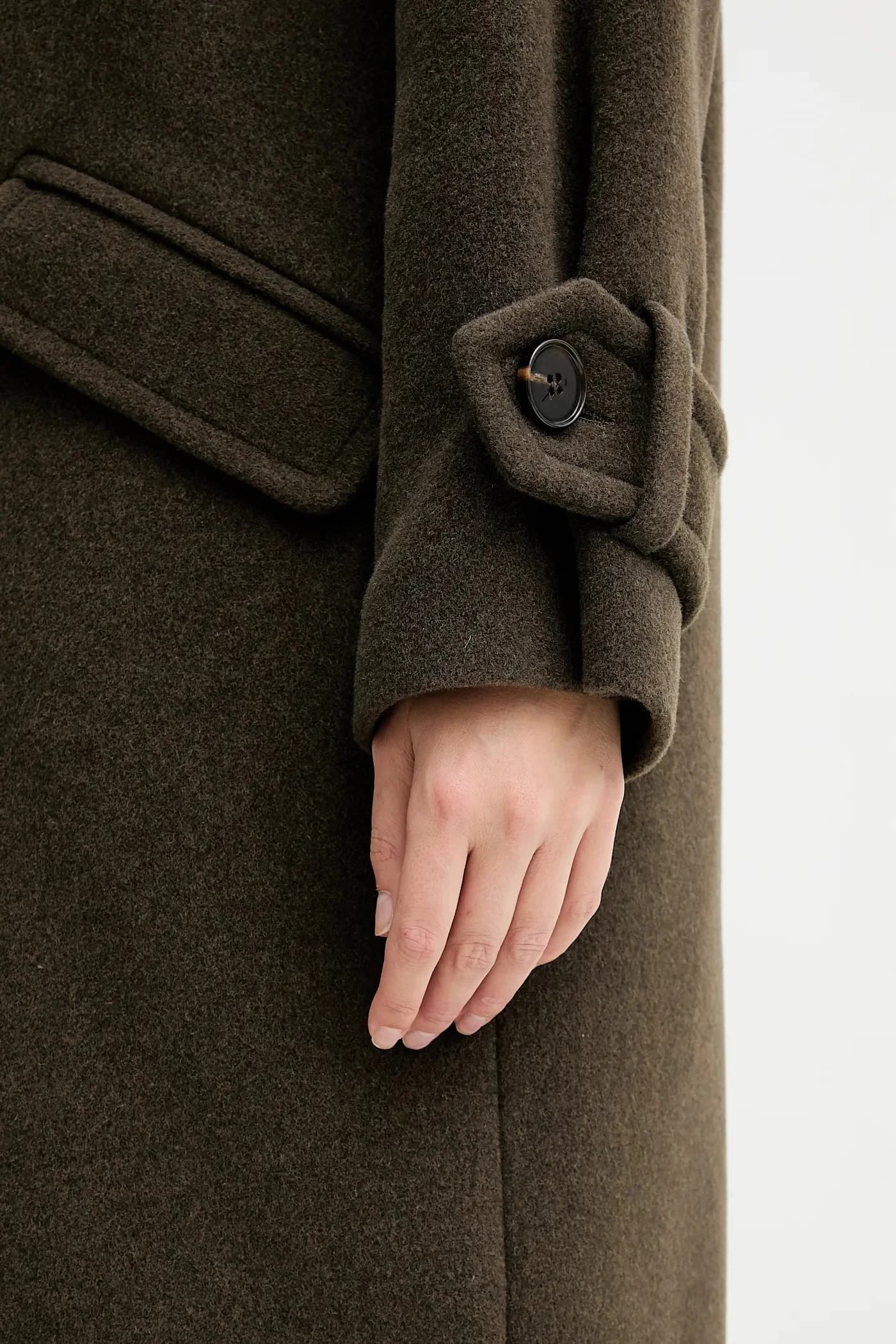 Шерстяное пальто - фото 5