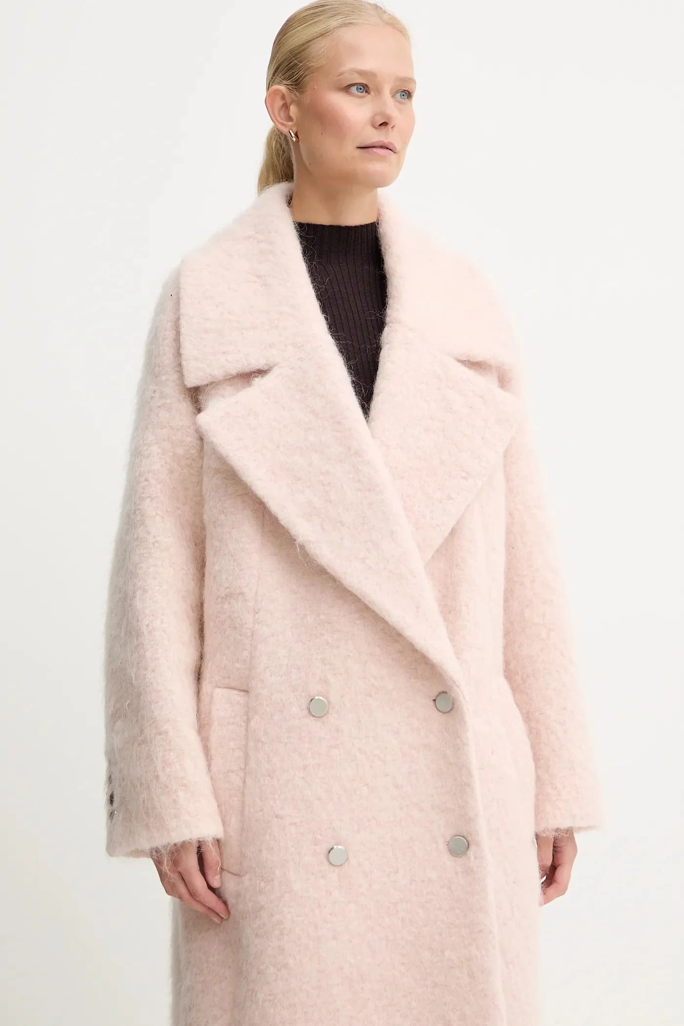 Пальто из шерсти Crestin - фото 4