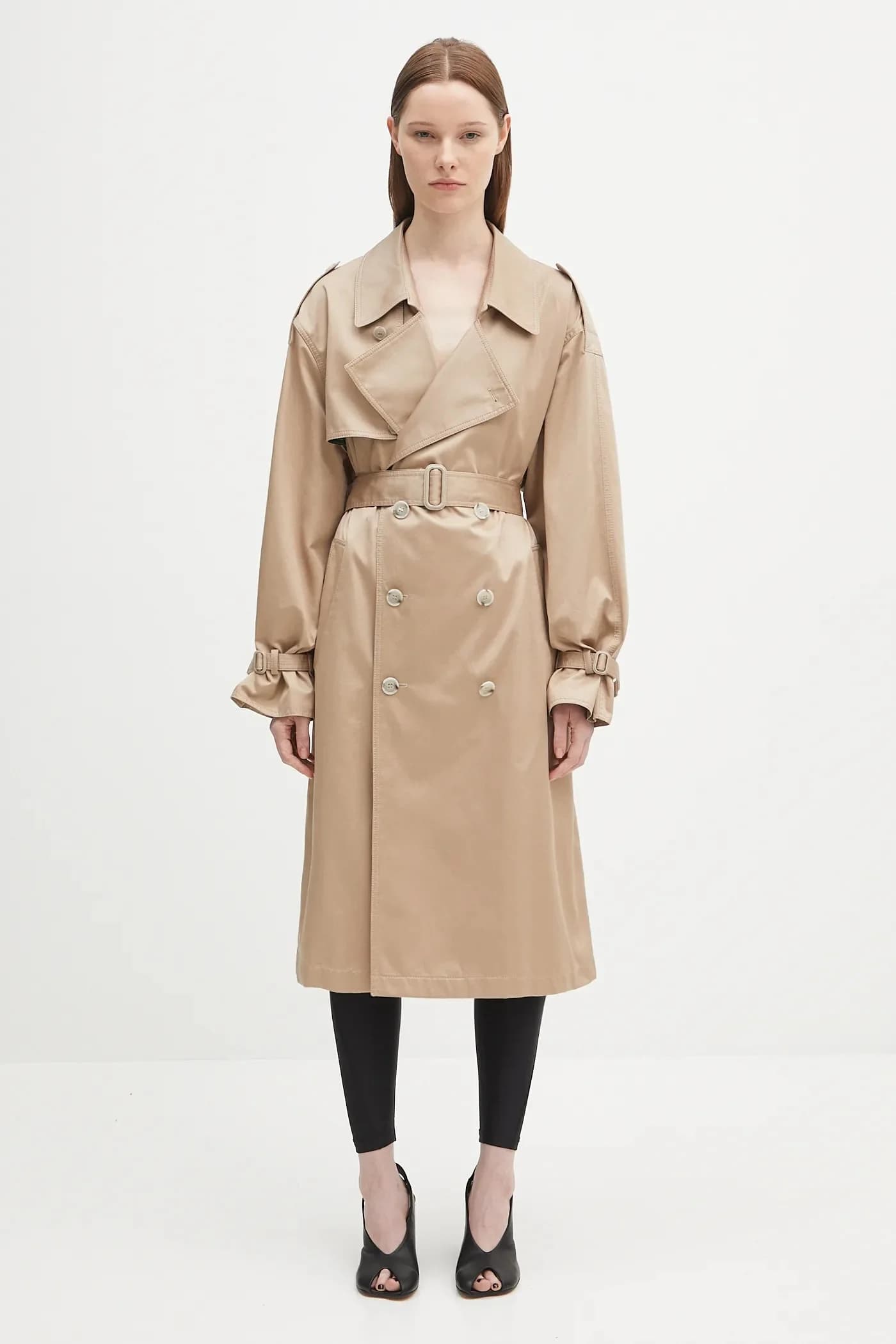 Тренч из хлопка