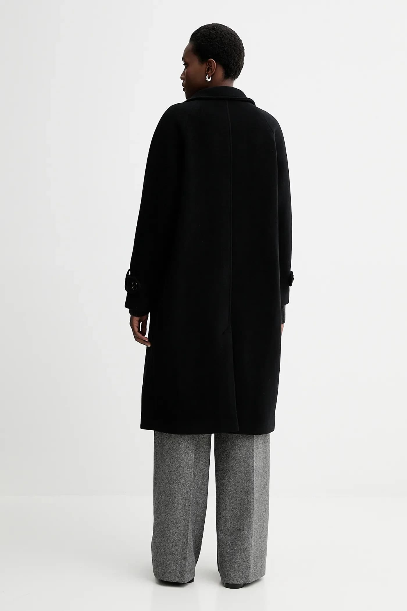 Шерстяное пальто - фото 3