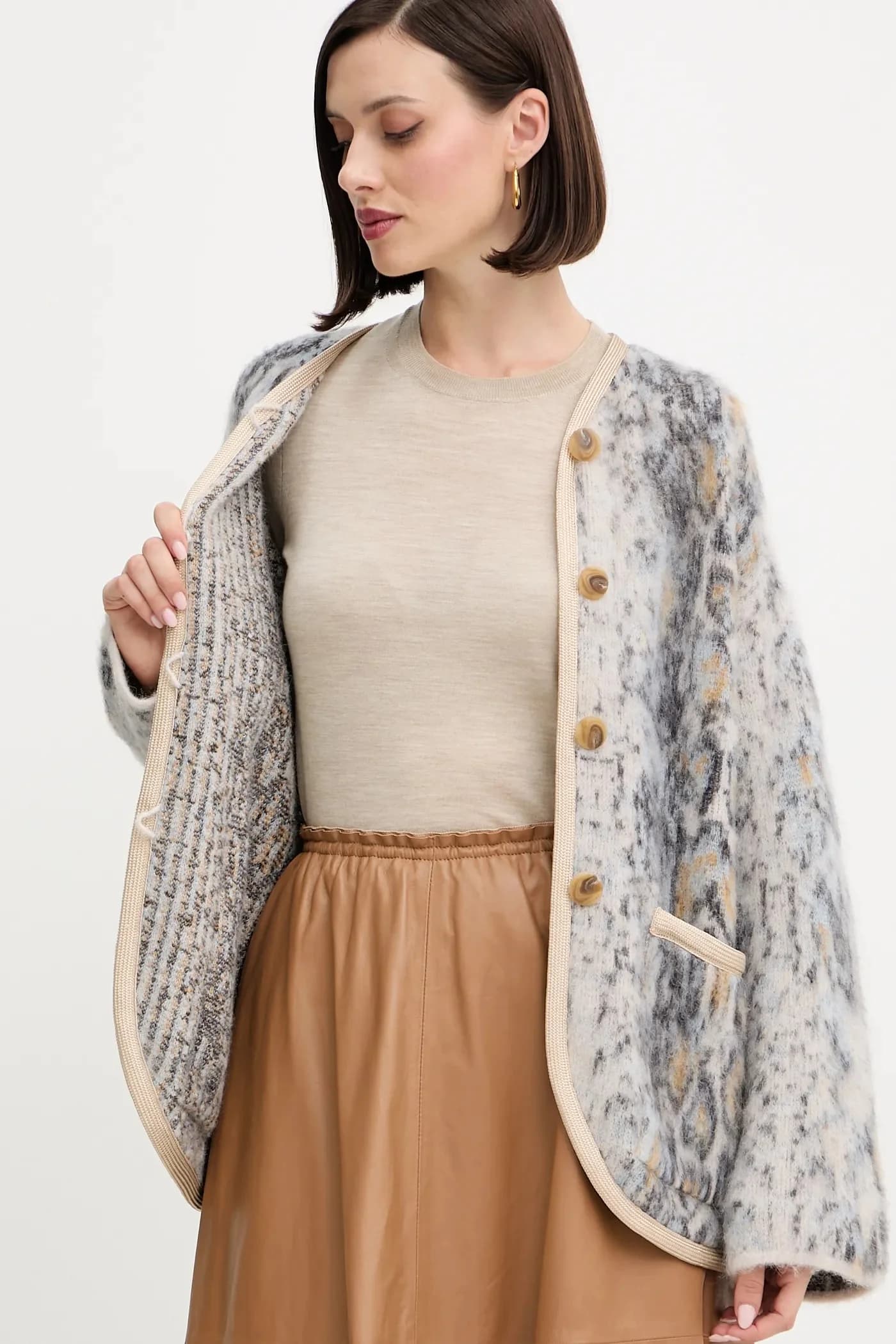 Шерстяное пальто - фото 6